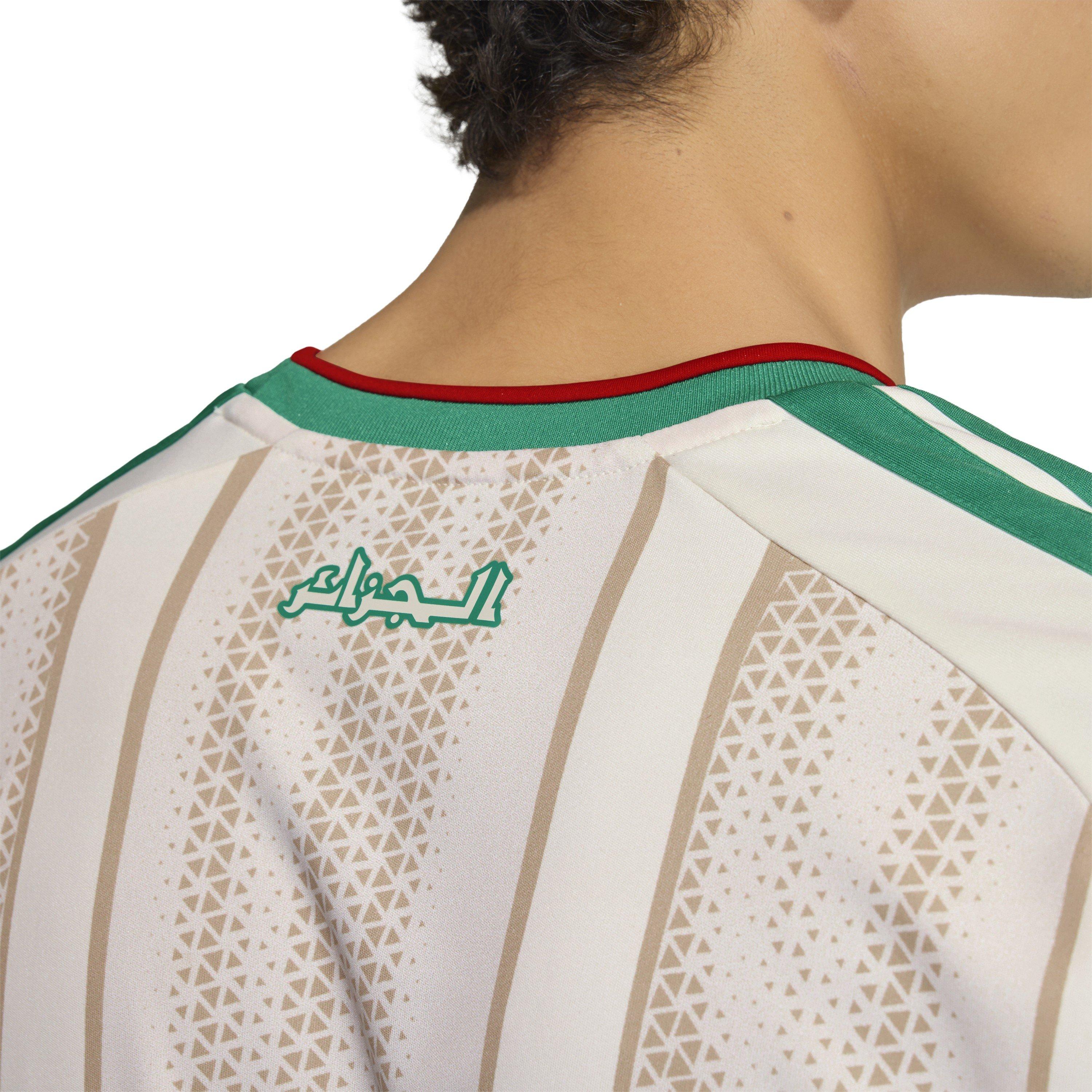 White/Green - adidas - Algeria Home Shirt World Cup 2026 Mens - 6
