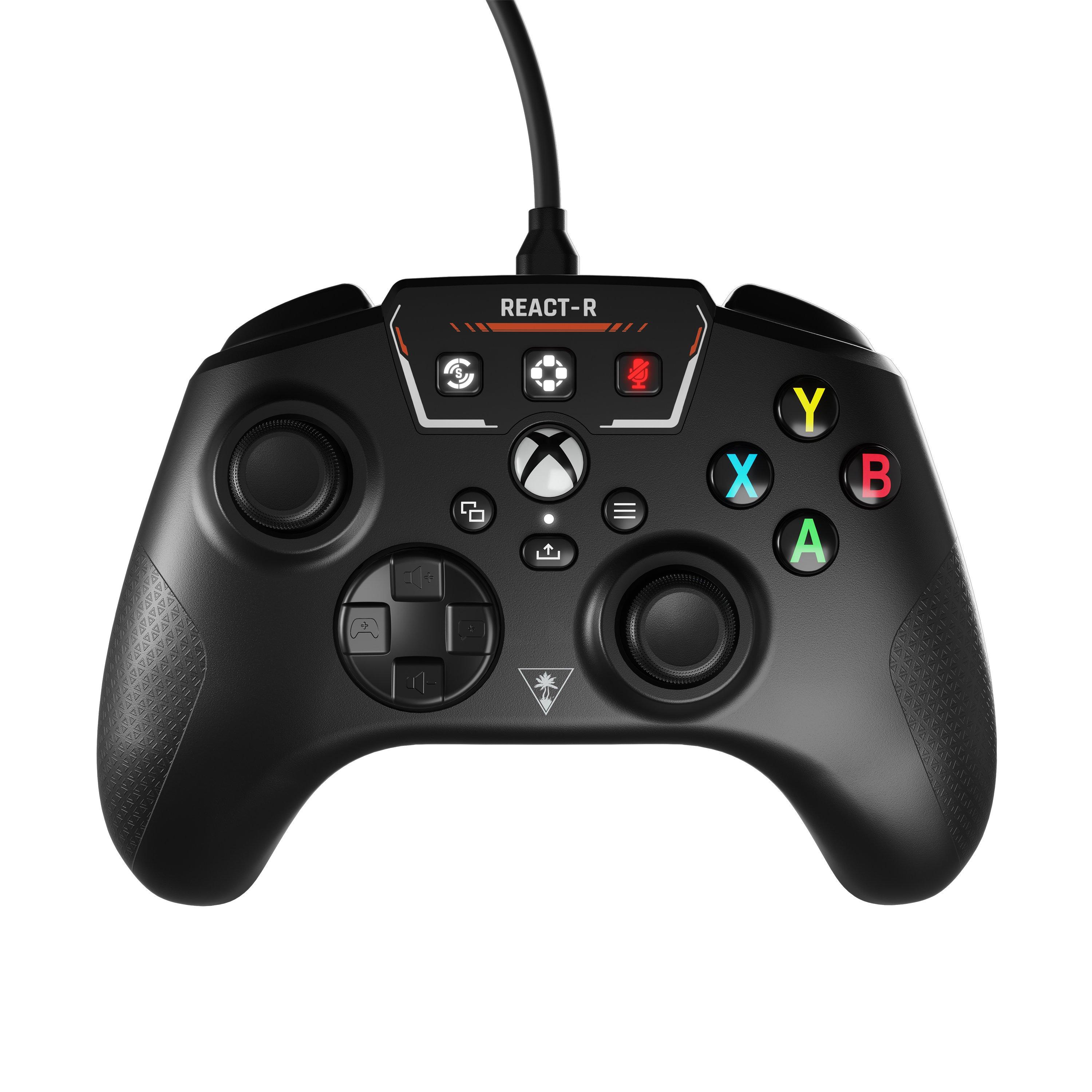 Preto - Turtle Beach - React - R Xbox & PC wired controller - 1