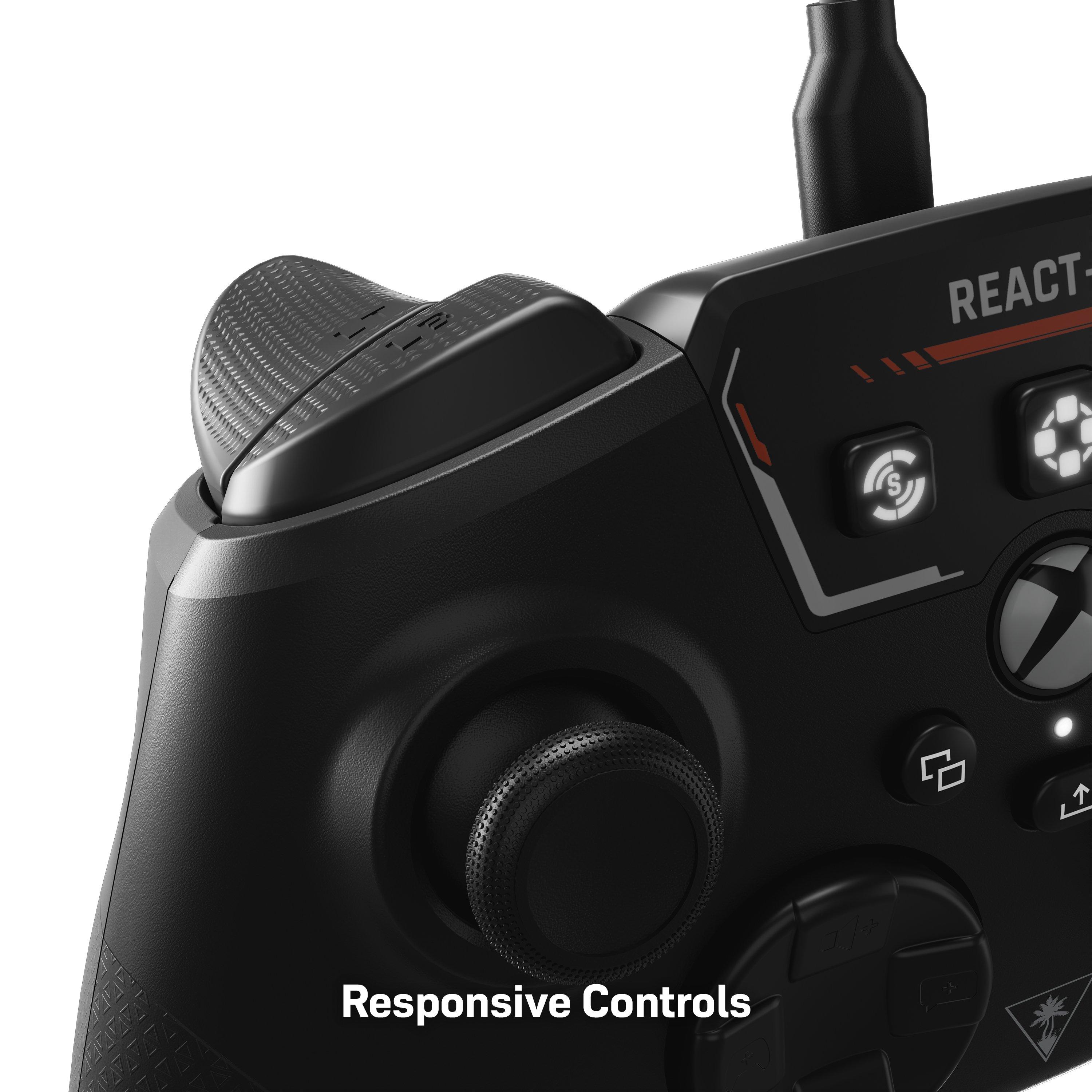Preto - Turtle Beach - React - R Xbox & PC wired controller - 7