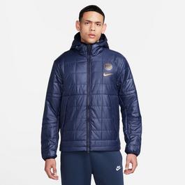 nike speckles Paris Saint-Germain Men's  Fleece-Lined Hooded Jacket