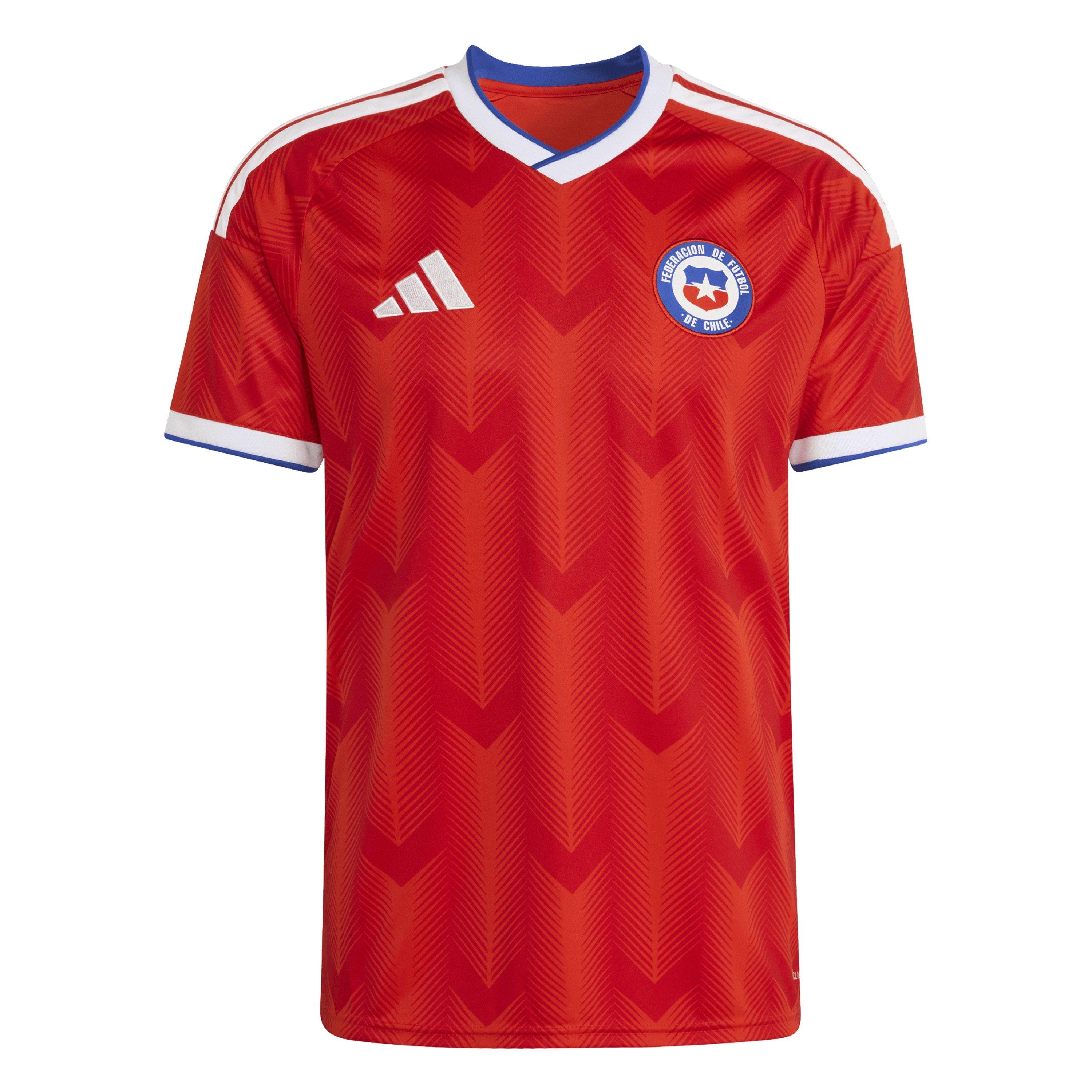 Red/White - adidas - Chile Home Shirt World Cup 2026 Mens - 1