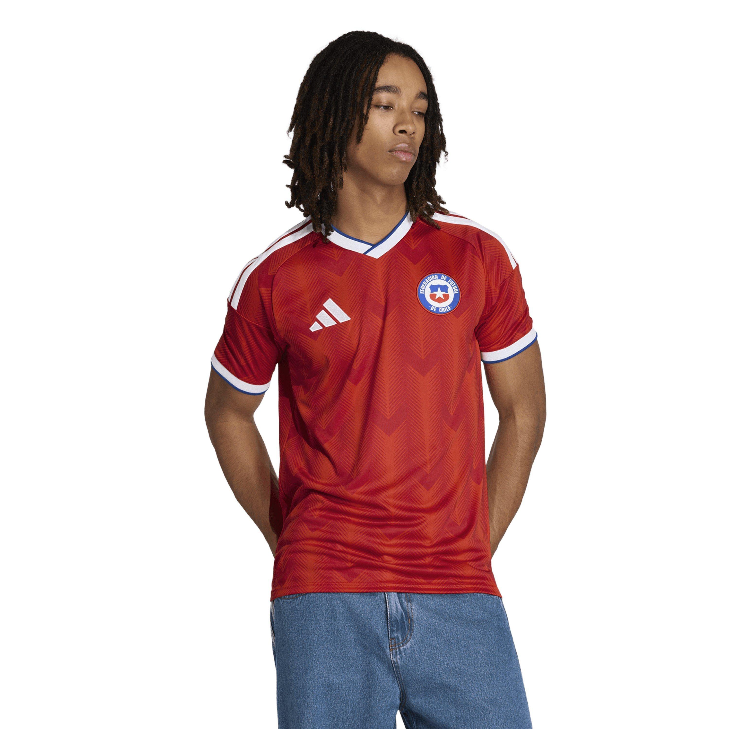 Red/White - adidas - Chile Home Shirt World Cup 2026 Mens - 3
