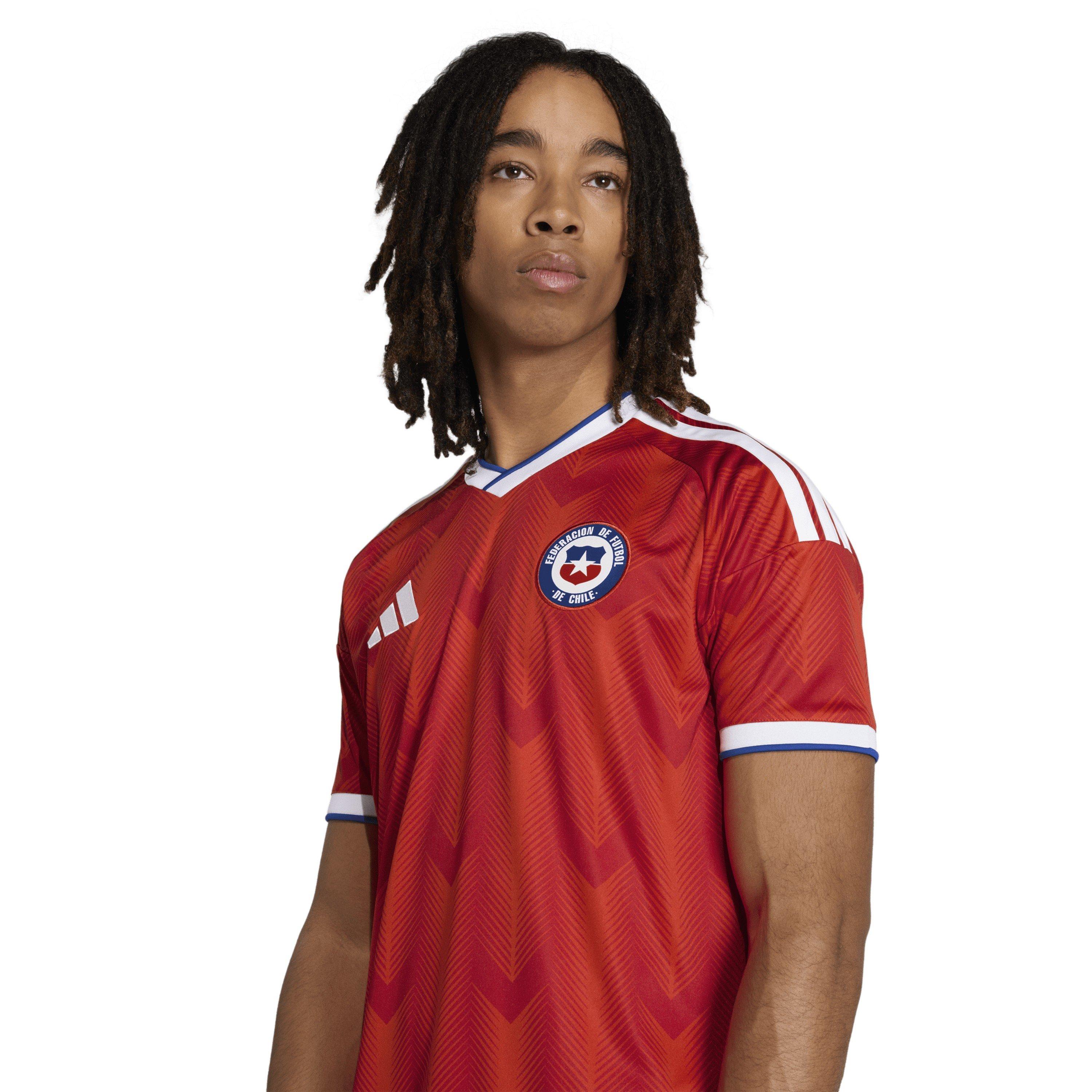 Red/White - adidas - Chile Home Shirt World Cup 2026 Mens - 6