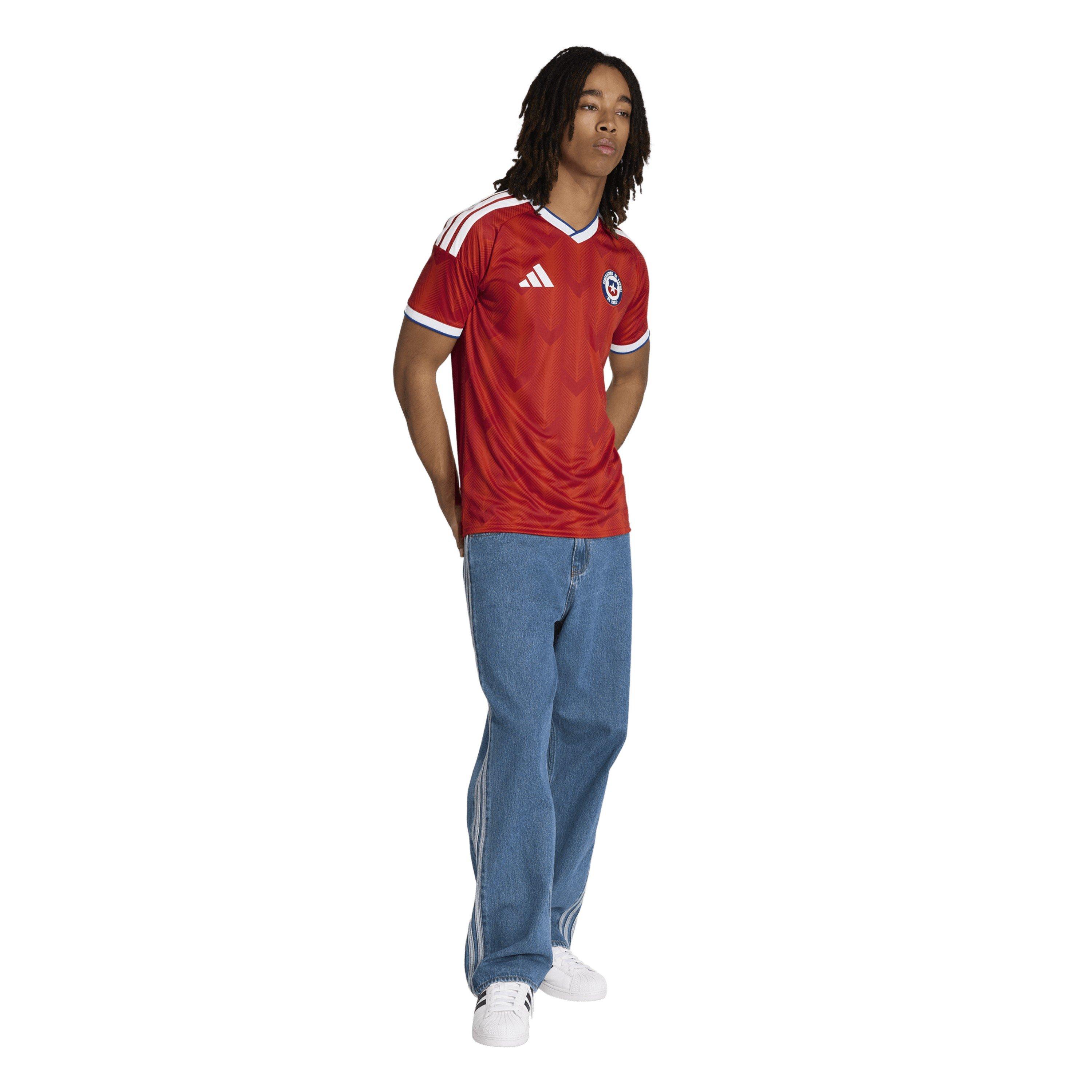 Red/White - adidas - Chile Home Shirt World Cup 2026 Mens - 7