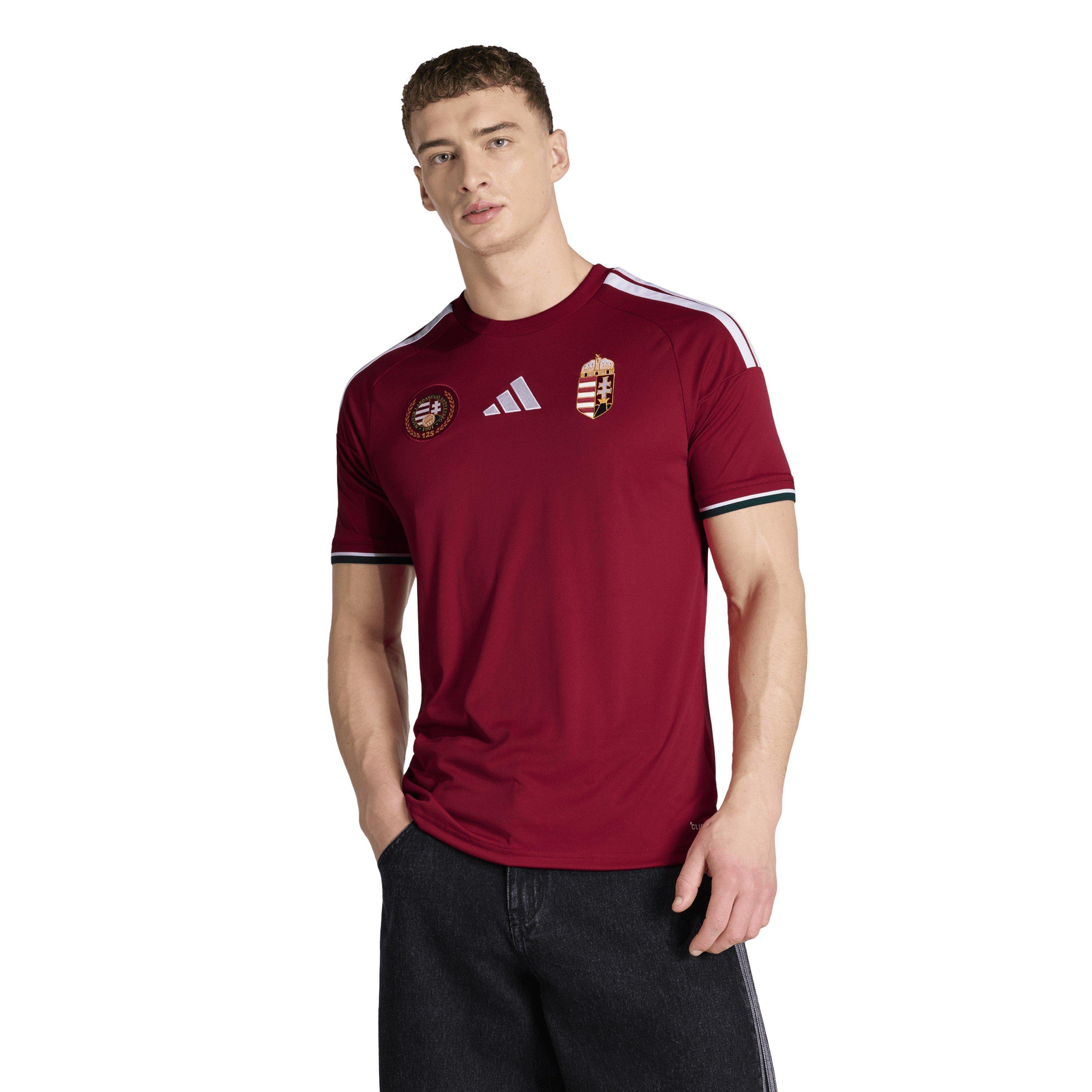 Red/White - adidas - Hungary Home Shirt World Cup 2026 Mens - 3