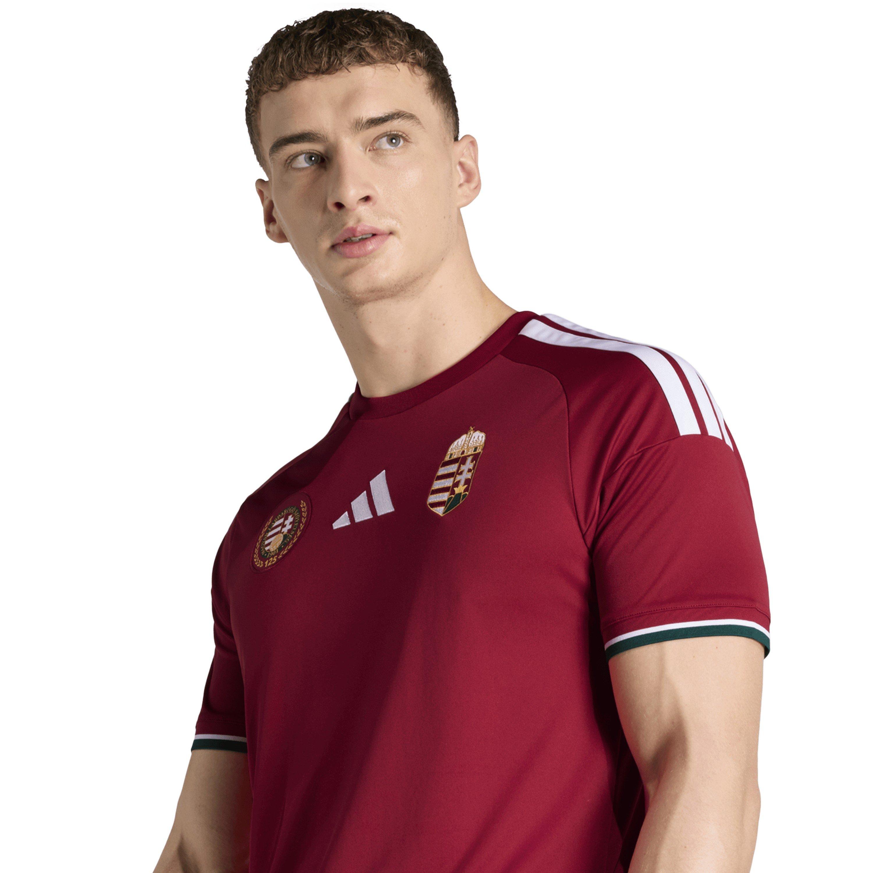 Red/White - adidas - Hungary Home Shirt World Cup 2026 Mens - 5
