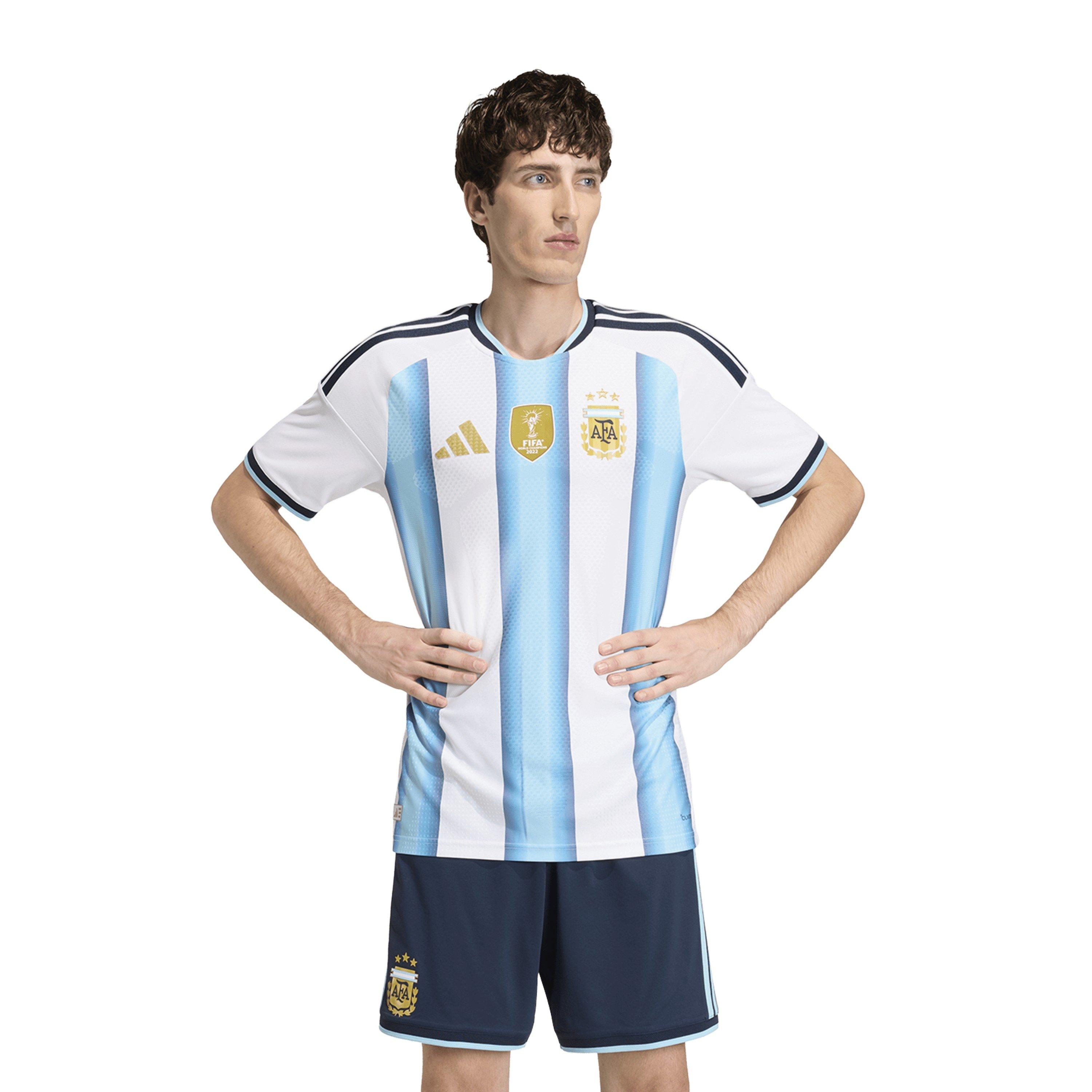 White/Blue - adidas - Argentina Authentic Home Shirt World Cup 2026 Mens - 3