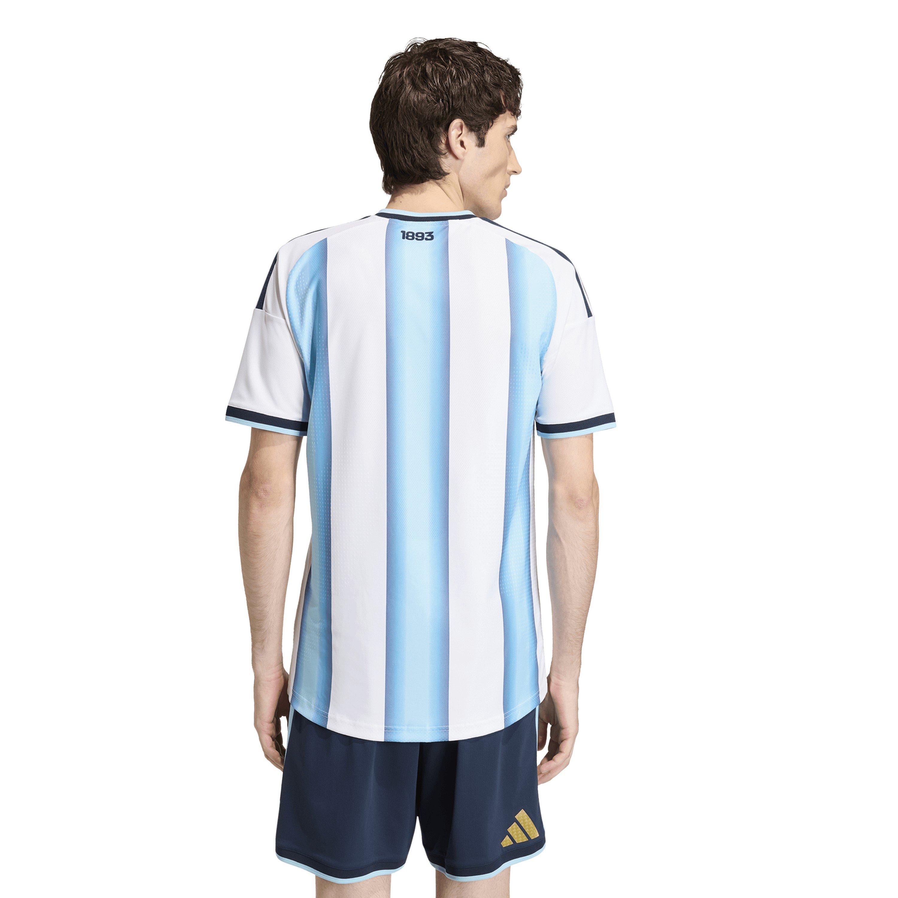 White/Blue - adidas - Argentina Authentic Home Shirt World Cup 2026 Mens - 4