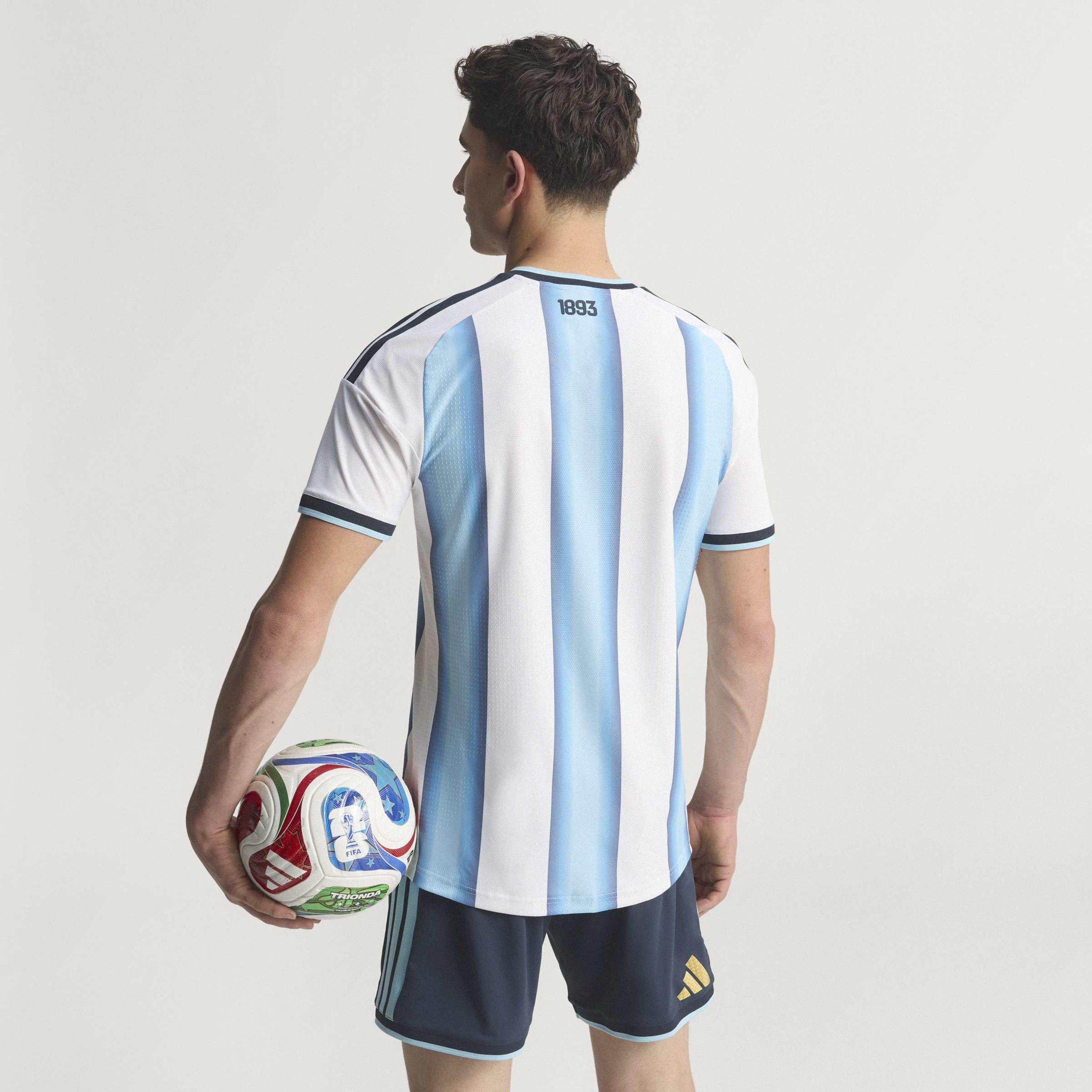 White/Blue - adidas - Argentina Authentic Home Shirt World Cup 2026 Mens - 9