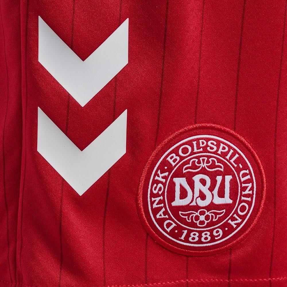 Rouge/Blanc - Hummel - Kids Denmark International Football Shorts - 4