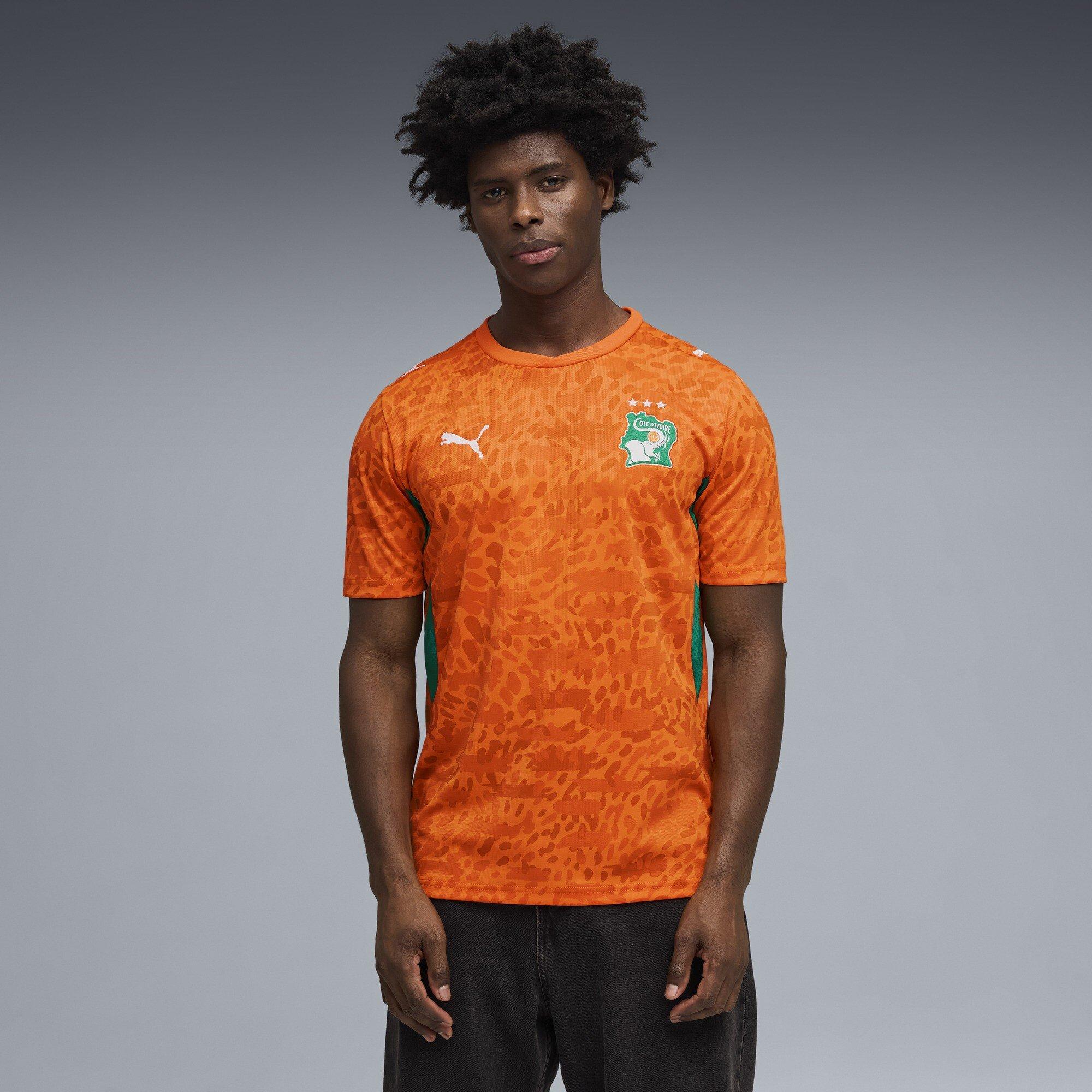Oranje/Groen - Puma - Men's Ivory Coast FIFA World Cup 2026™ Football Shirt - 3