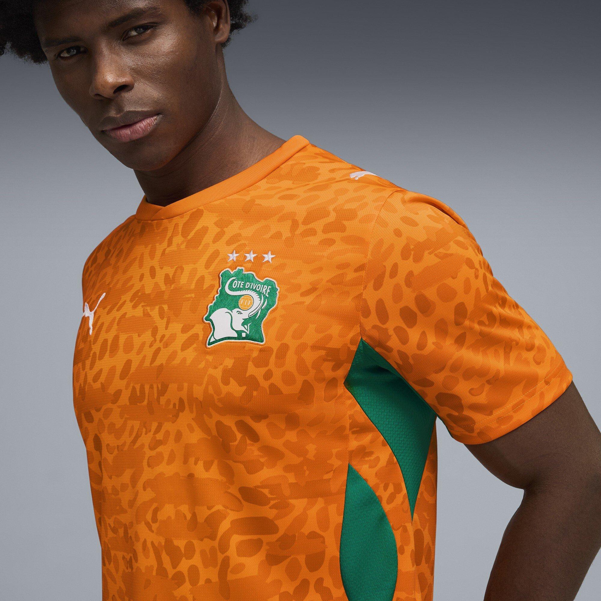 Oranje/Groen - Puma - Men's Ivory Coast FIFA World Cup 2026™ Football Shirt - 5