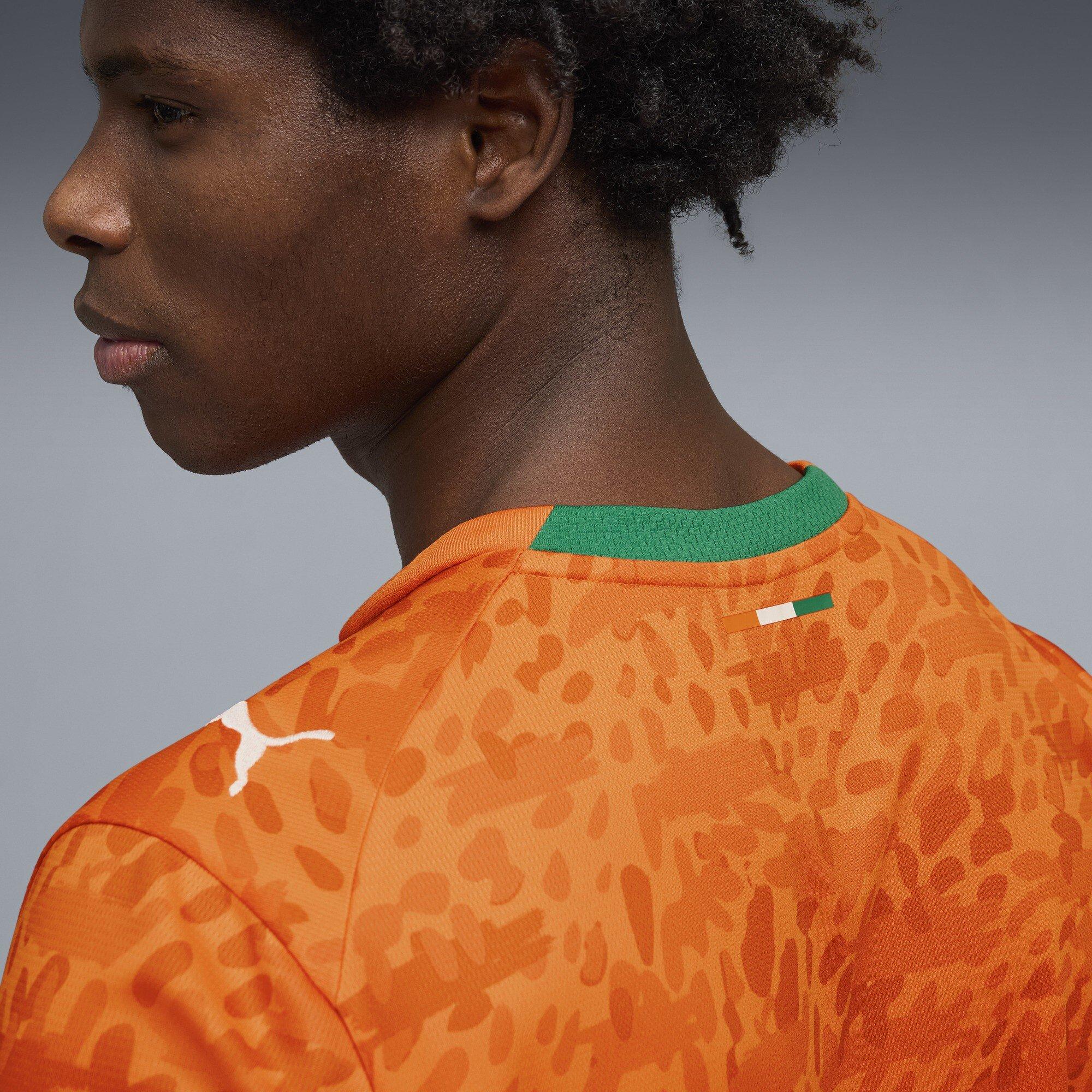 Oranje/Groen - Puma - Men's Ivory Coast FIFA World Cup 2026™ Football Shirt - 6