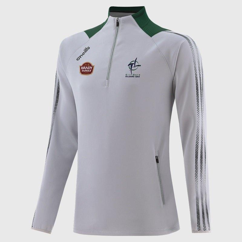 Silv/Bott/Blk - ONeills - Kildare Dynamo Half Zip Top Senior - 1