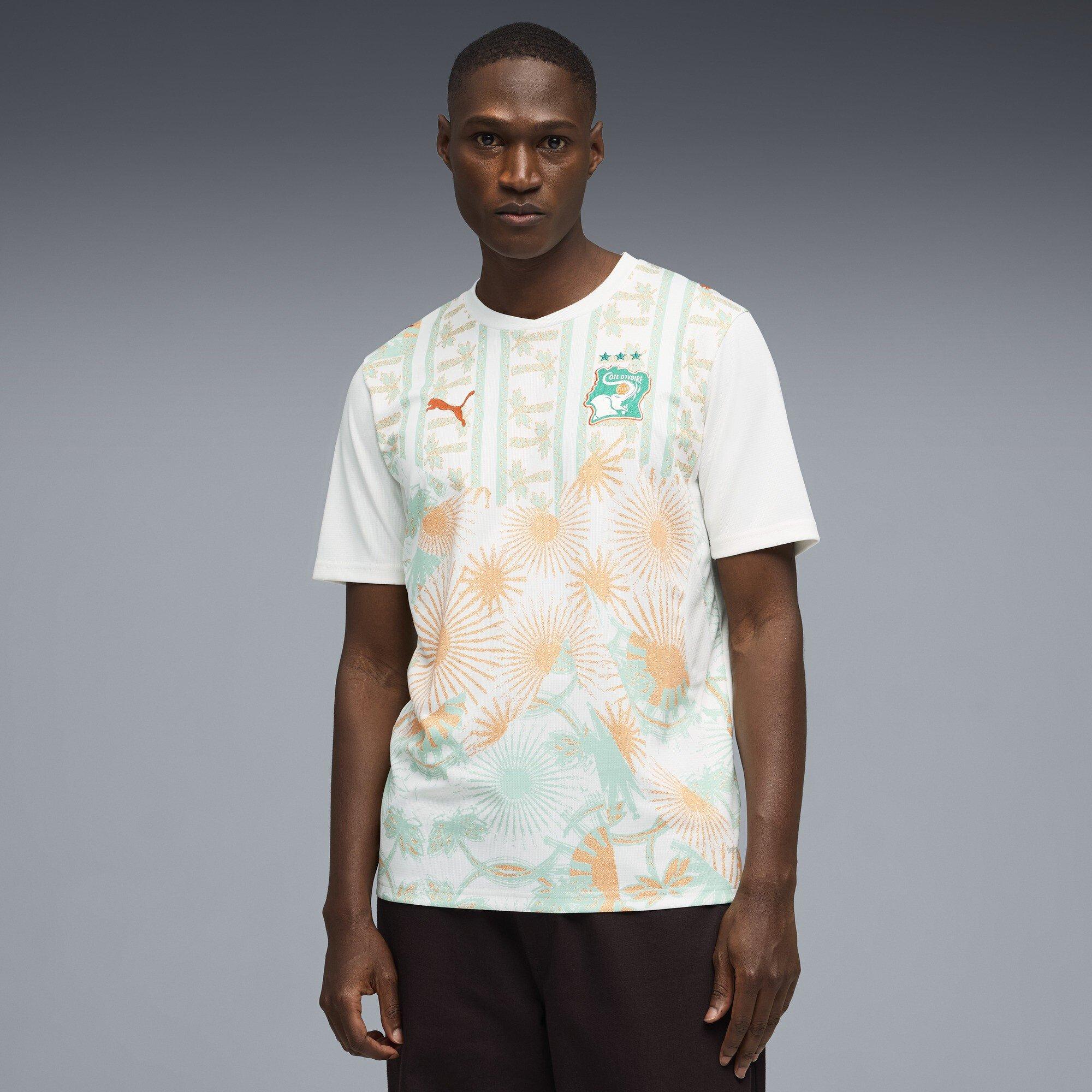 Wit/Bruin - Puma - Men's Ivory Coast FIFA World Cup 2026™ Football Shirt - 3