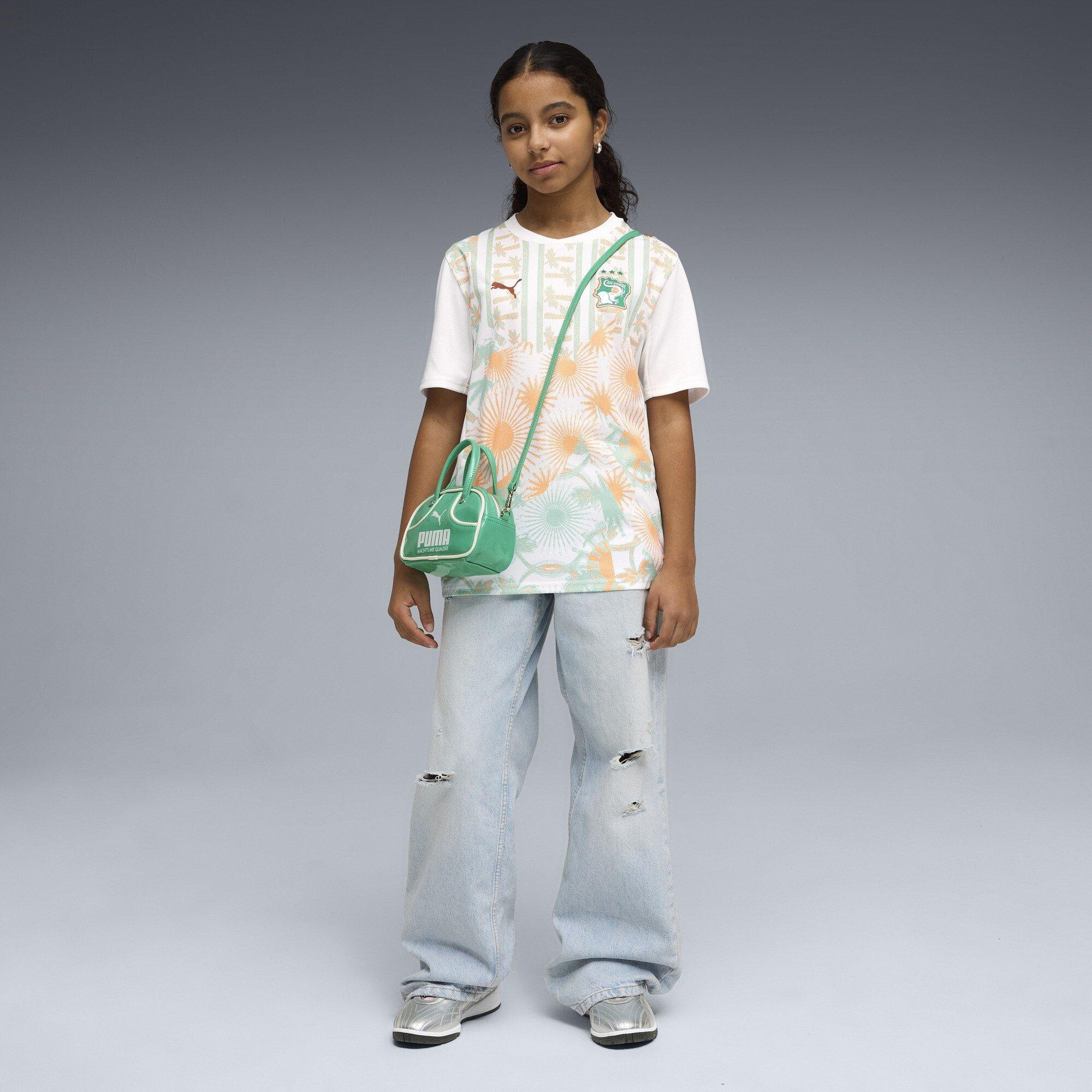 Wit/Bruin - Puma - Kids' Ivory Coast 2026 Football Shirt - 6
