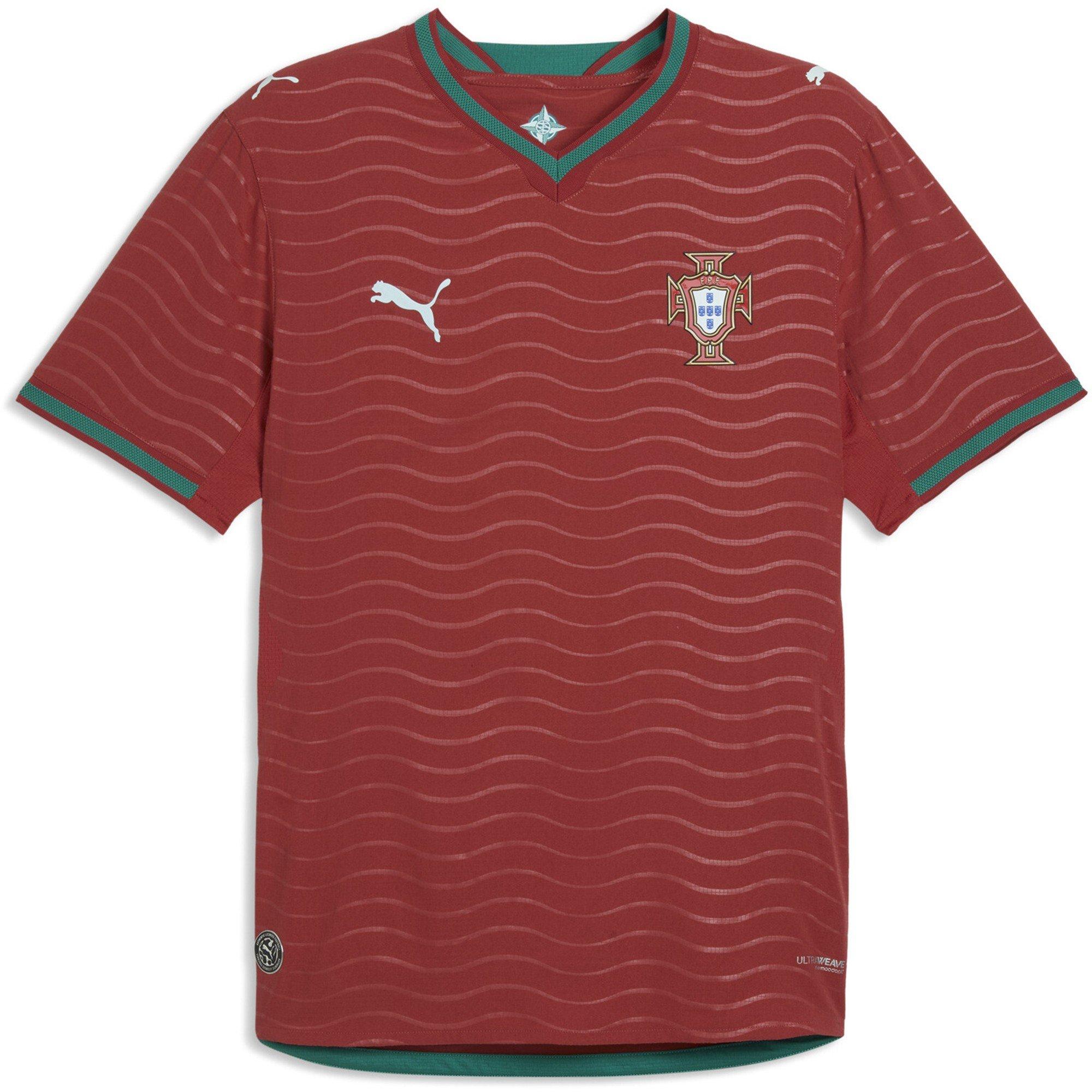 Red/Green - Puma - Portugal Authentic Home Shirt World Cup 2026 Adults - 1