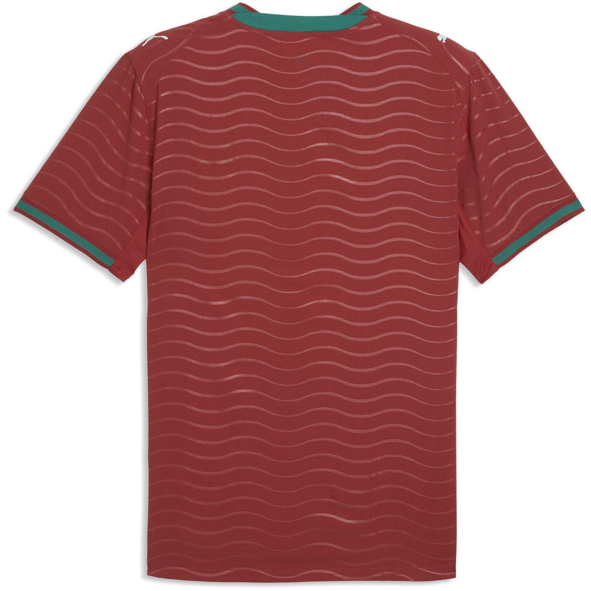 Red/Green - Puma - Portugal Authentic Home Shirt 2026 Adults - 2