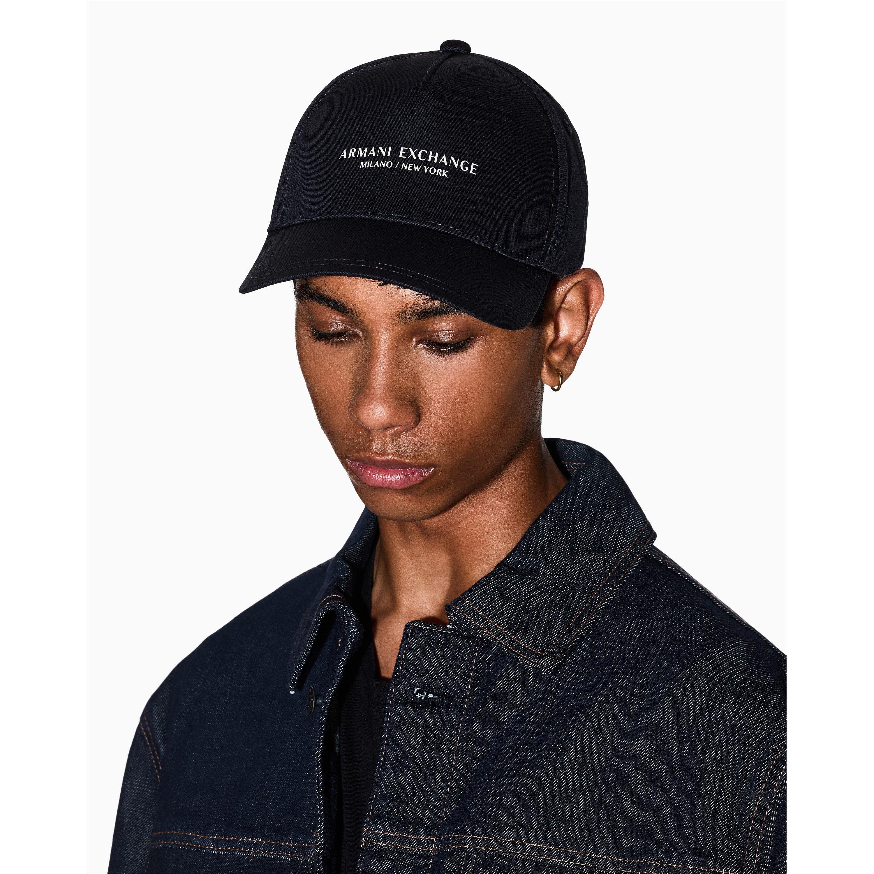 Navy - Armani Exchange - Men's Baseball Caps - 5