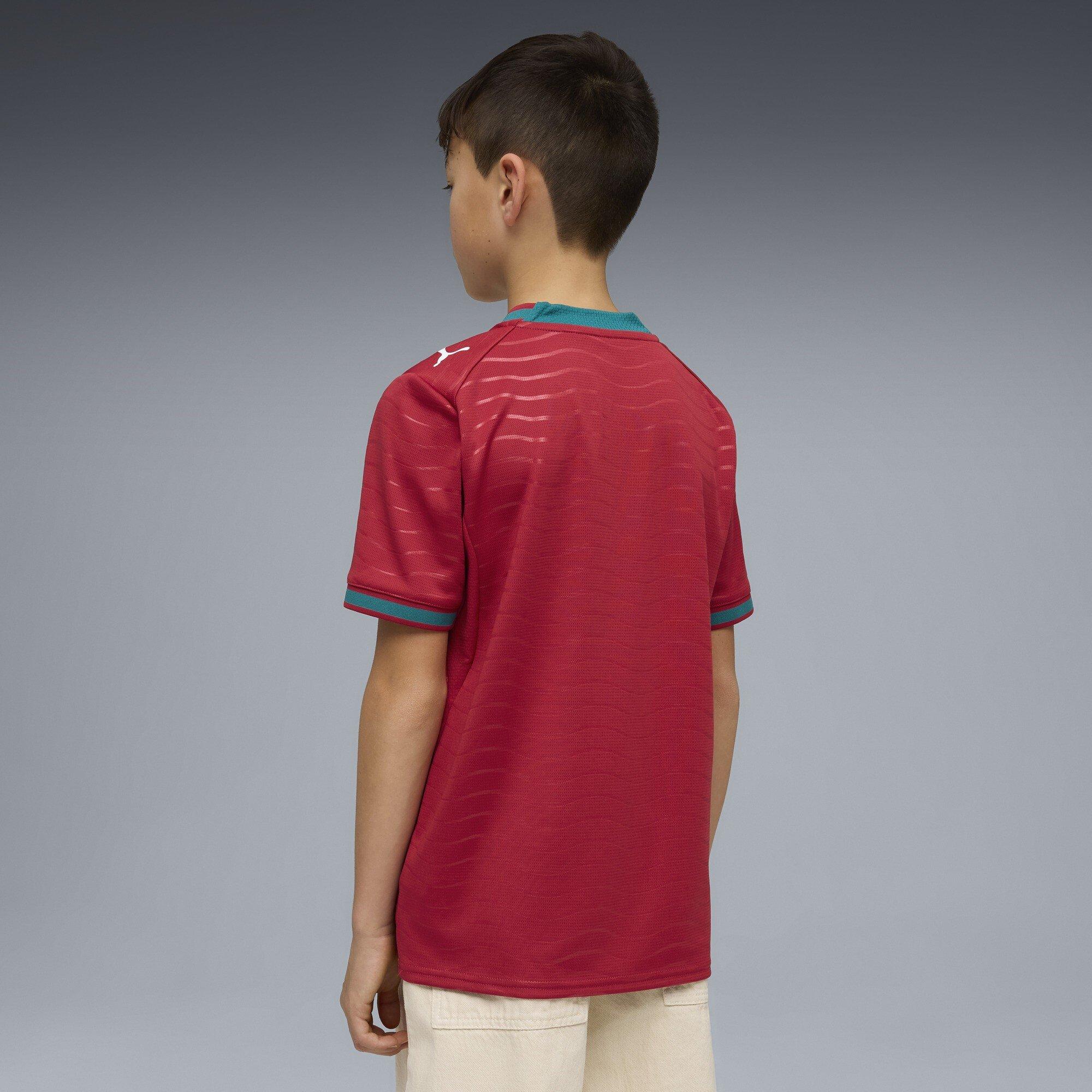 Red/Green - Puma - Portugal Home Shirt 2026 Juniors - 5