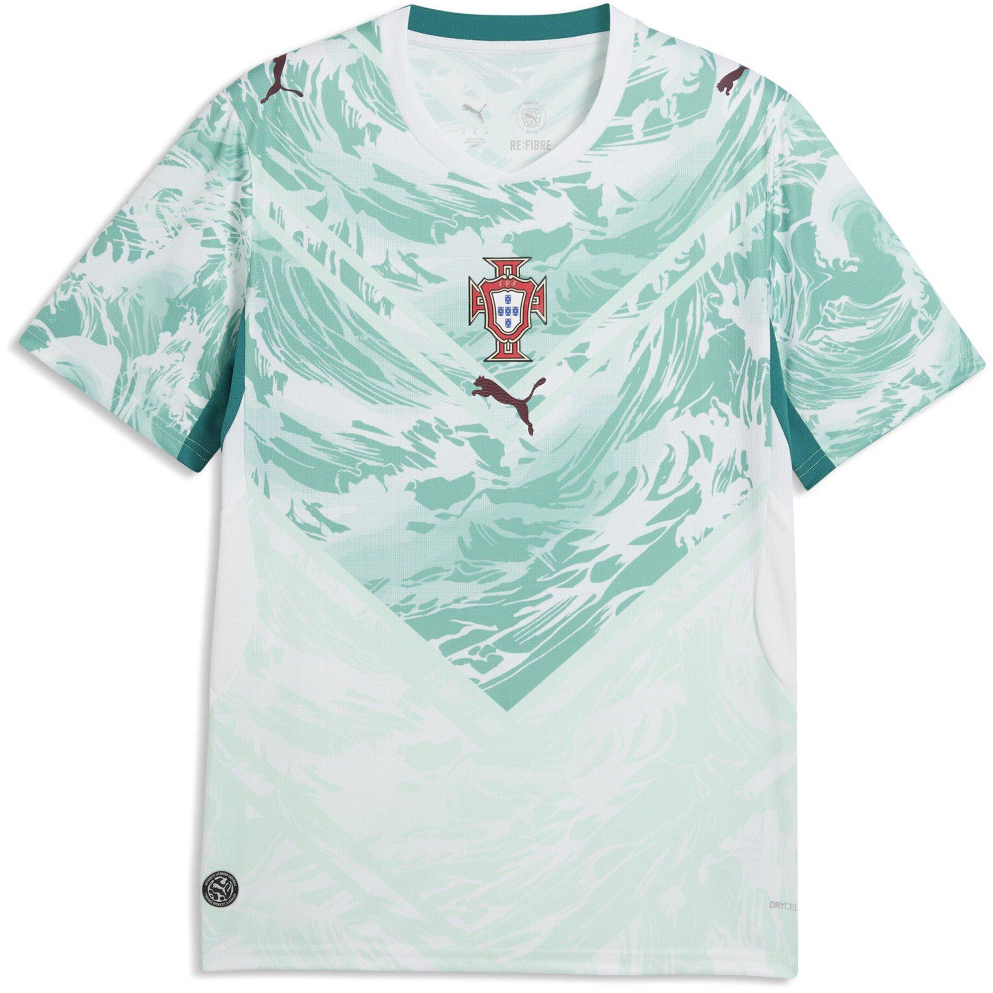 Puma Men's Portugal Away Shirt World Cup 2026™ - White/Green - S