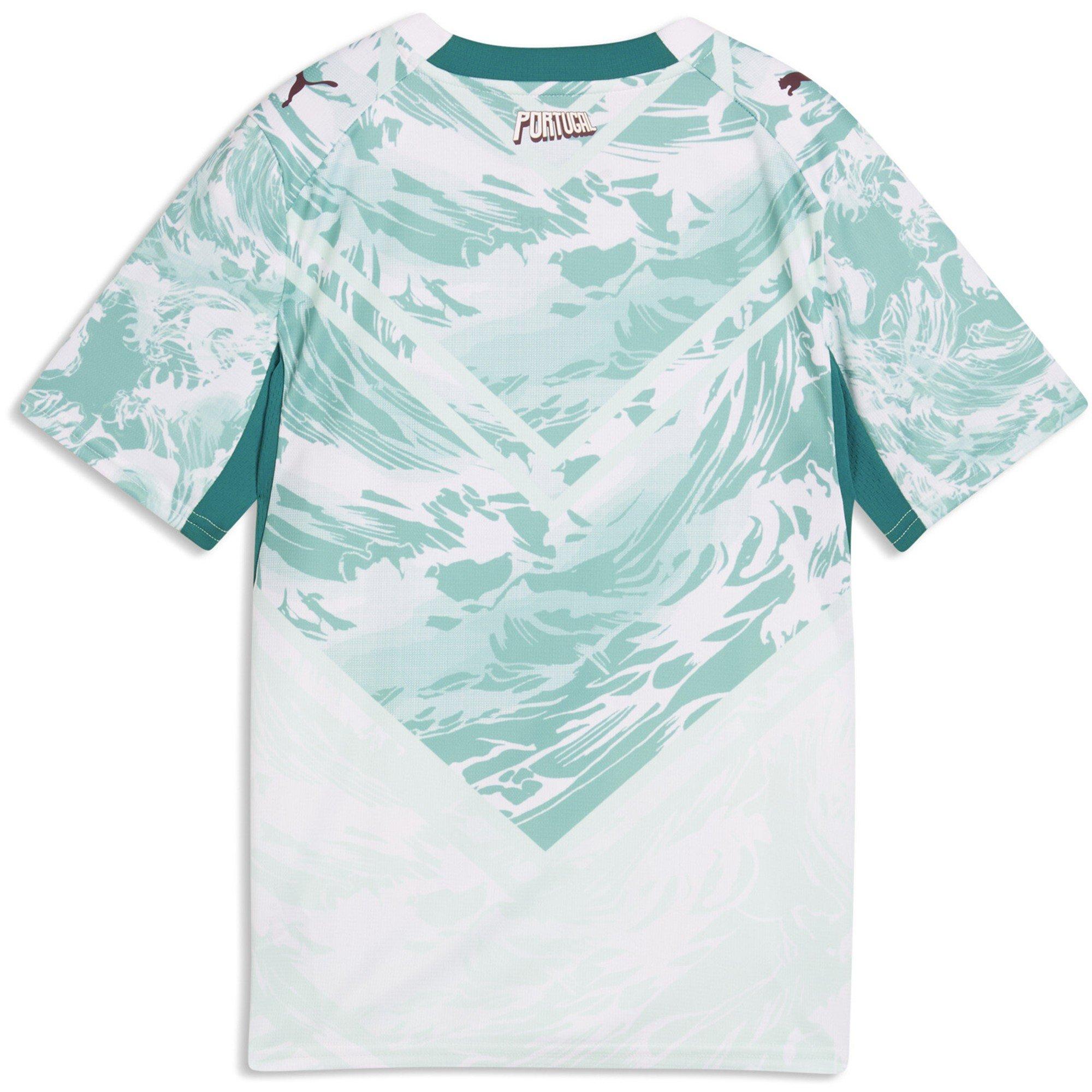 Wit/Groen - Puma - Kids' Portugal 2026 Football Shirt - 2