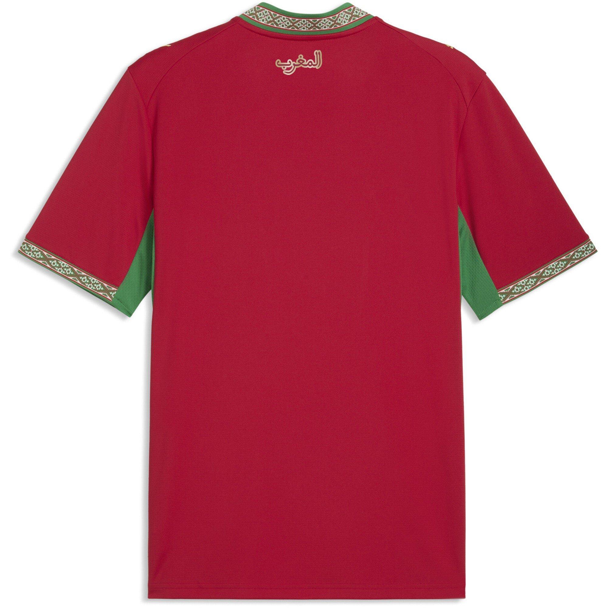 Rood/Goud - Puma - Men's Morocco 2026 Football Shirt - 2