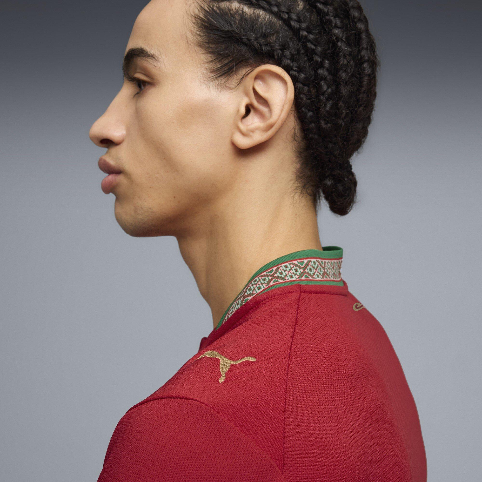 Rood/Goud - Puma - Men's Morocco 2026 Football Shirt - 5