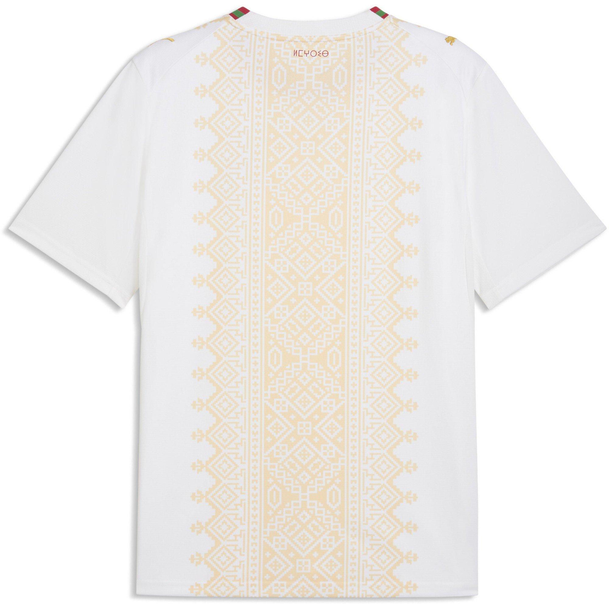 Wit/Goud - Puma - Men's Morocco 2026 Football Shirt - 2