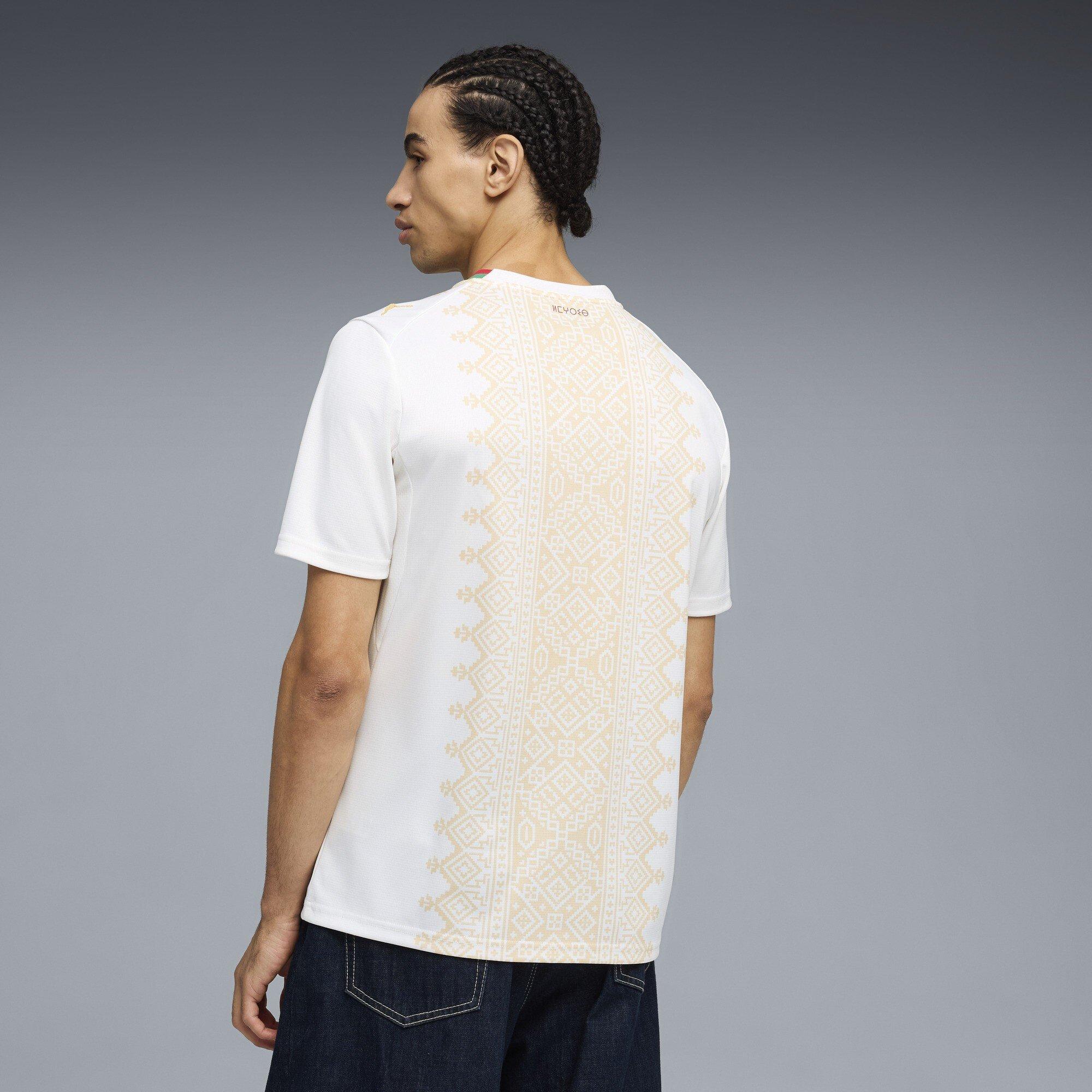 Wit/Goud - Puma - Men's Morocco 2026 Football Shirt - 4