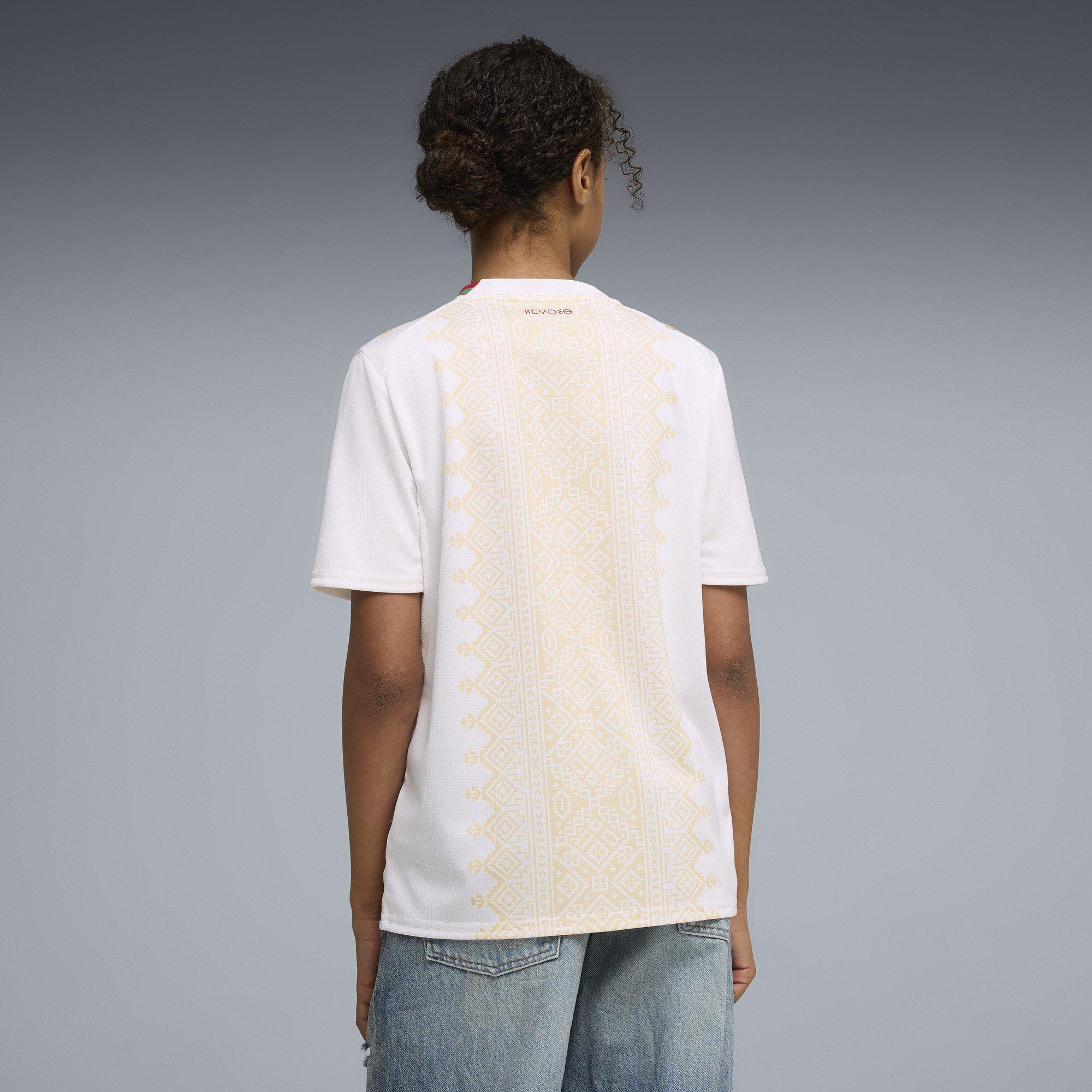 Wit/Goud - Puma - Kids' Morocco 2026 Football Shirt - 5