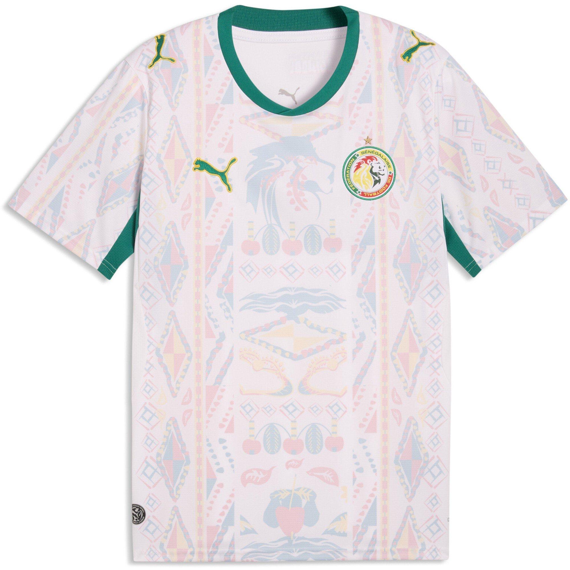 Wit/Groen - Puma - Men's Senegal FIFA World Cup 2026™ Football Shirt - 1