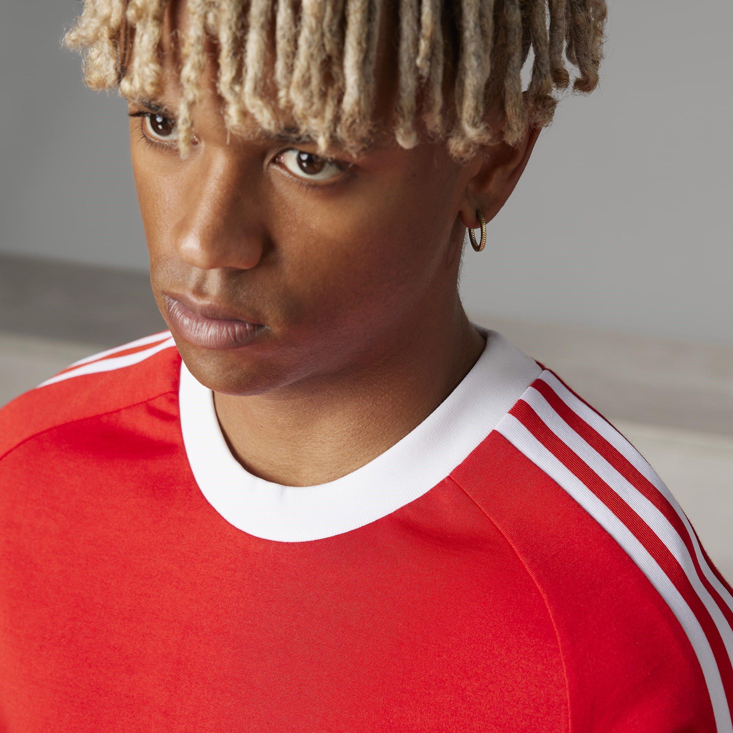 Rosso - adidas - Bayern Originals 70s Long Sleeve Shirt Adults - 15