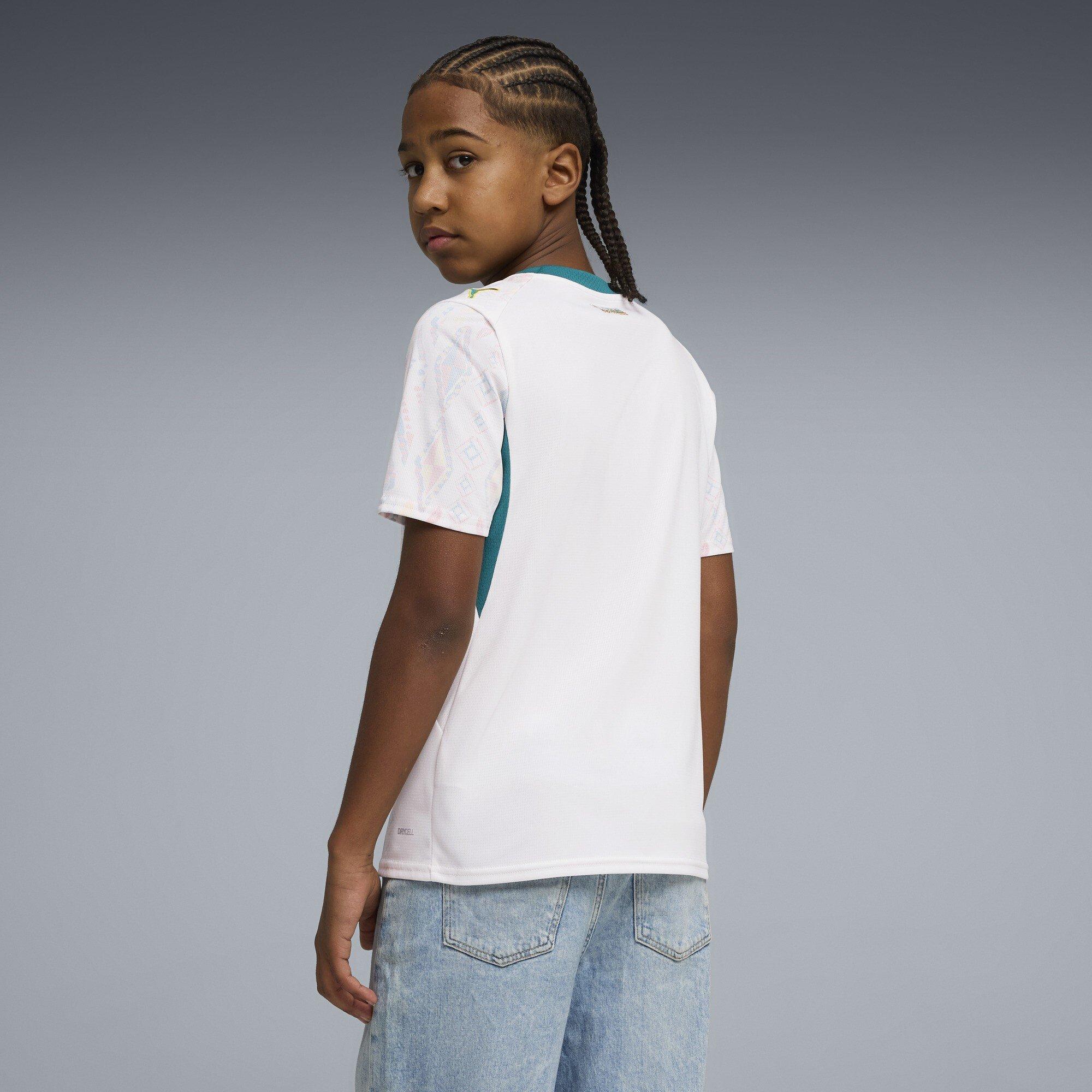 Wit/Groen - Puma - Kids' Senegal 2026 Football Shirt - 5