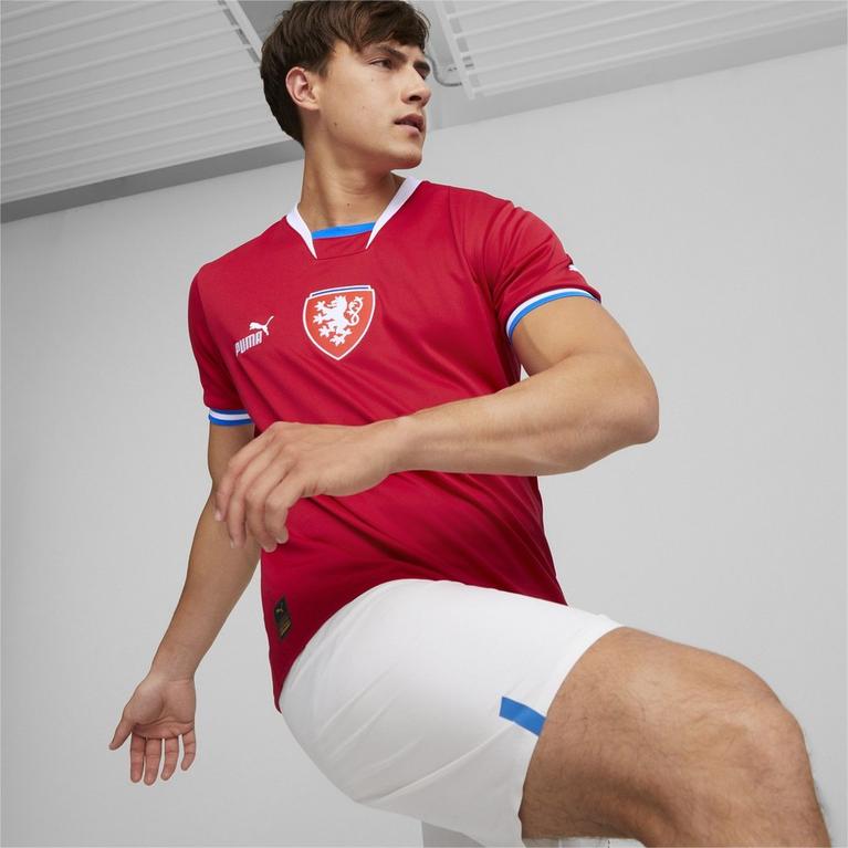 Rojo - Puma - Czech Republic Home Shirt 2022 Mens - 2