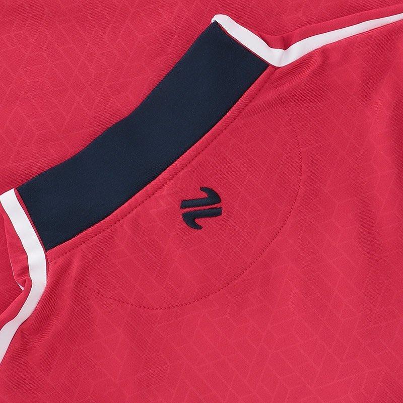 RED/MNE/WHI - ONeills - Cork Hydra Half Zip Top Senior - 5