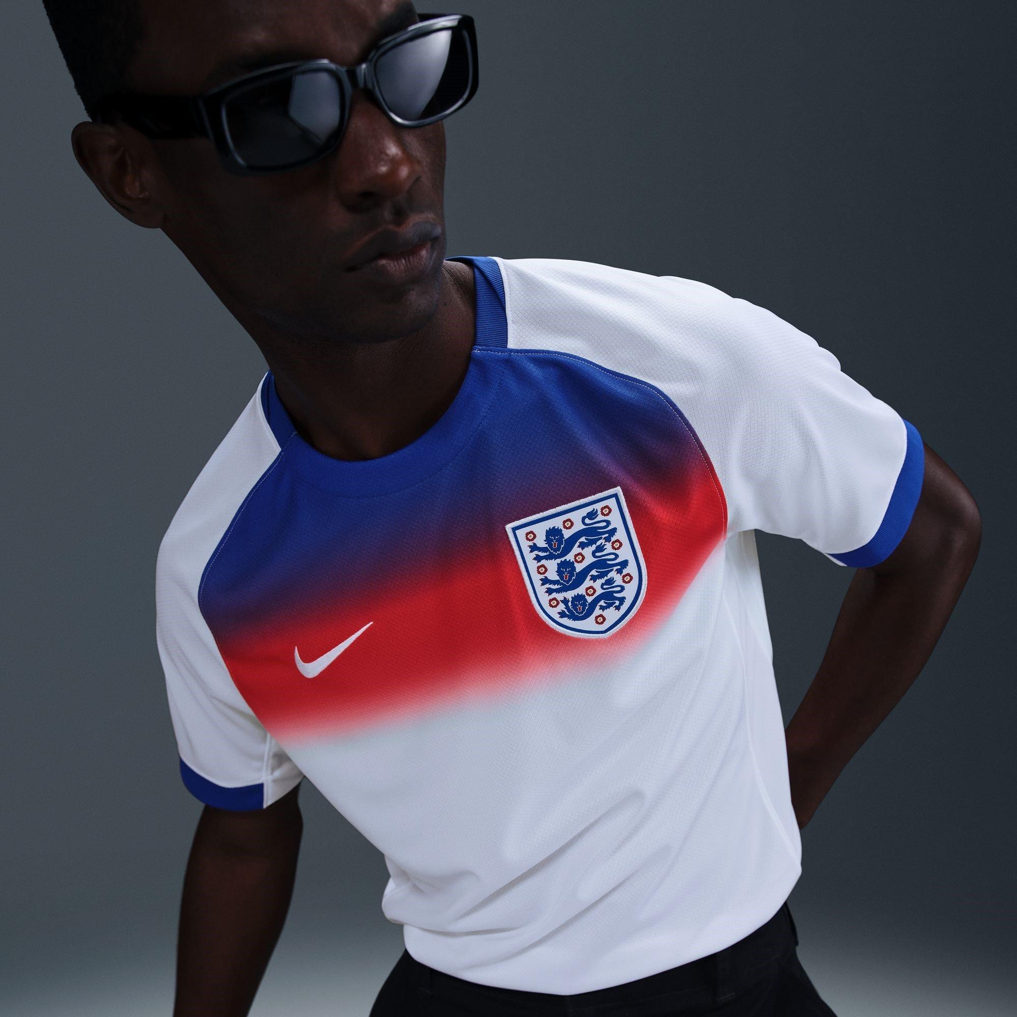 White/Blue - Nike - England Home Shirt 2025 Adults - 13