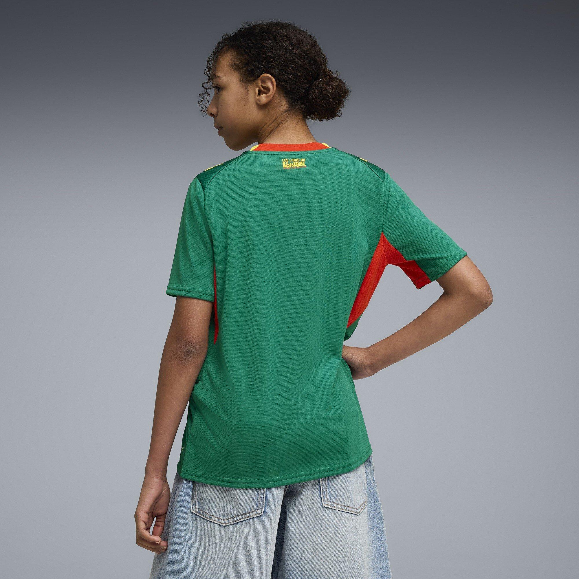 Groen/Rood - Puma - Unisex Kids' Senegal FIFA World Cup 2026™ Football Shirt - 5