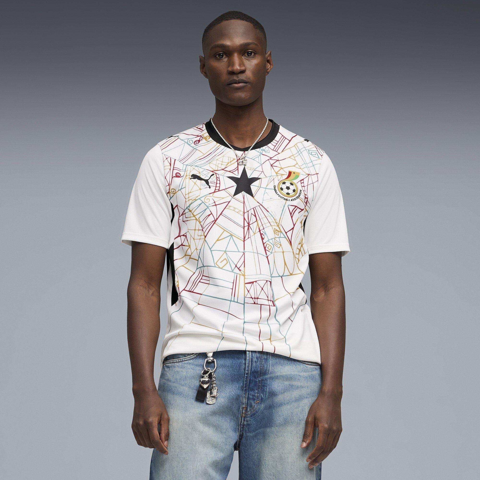 Wit/Rood - Puma - Men's Ghana FIFA World Cup 2026™ International Football Shirt - 3