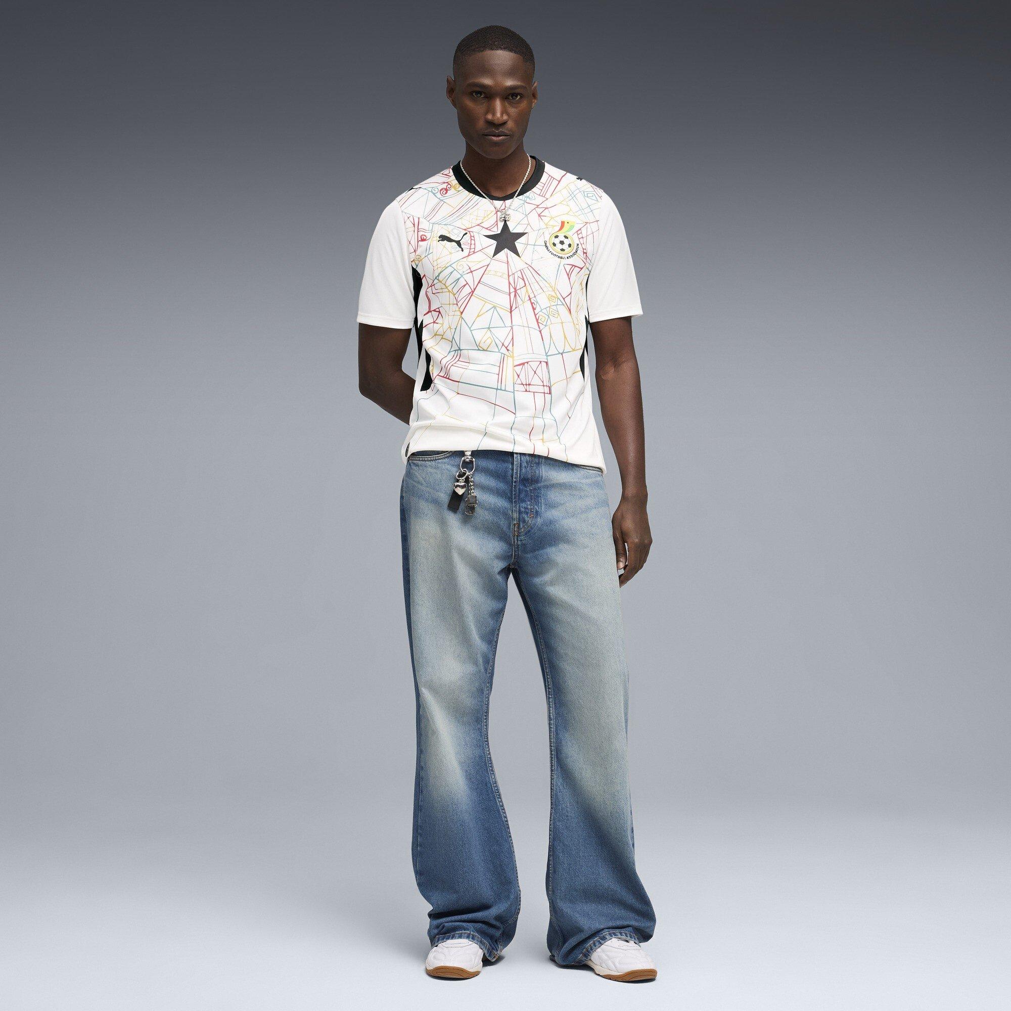 Wit/Rood - Puma - Men's Ghana FIFA World Cup 2026™ International Football Shirt - 7