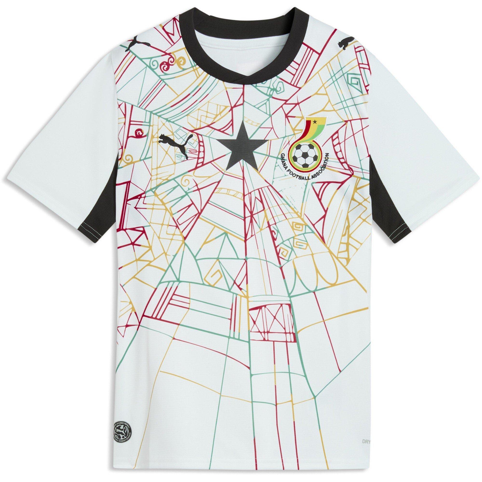 White/Red - Puma - Kids Ghana Home Shirt World Cup 2026 - 1
