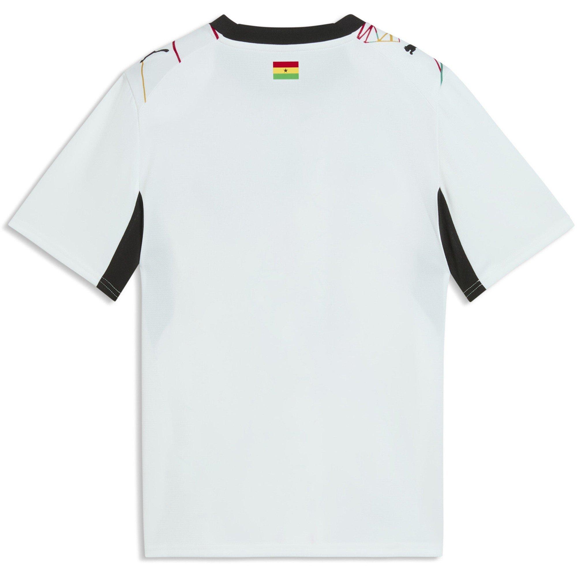 Wit/Rood - Puma - Kids' Ghana 2026 Football Shirt - 2