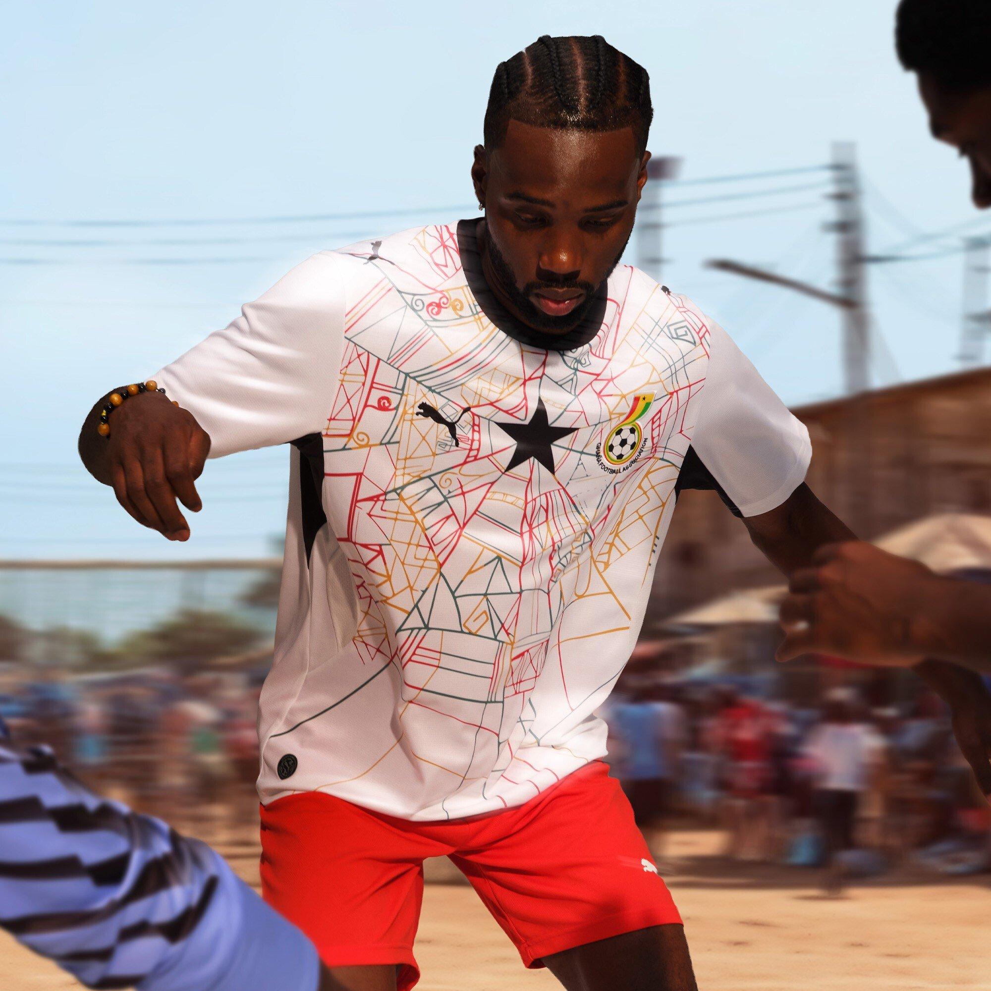 Wit/Rood - Puma - Kids' Ghana 2026 Football Shirt - 7