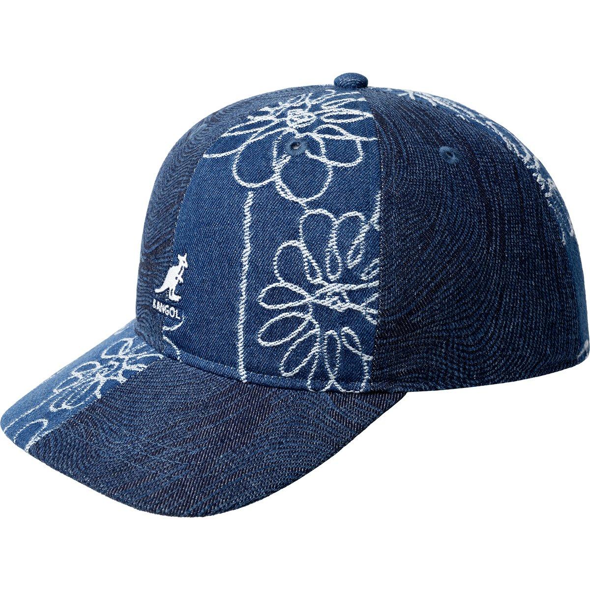 BLUE FLORAL - Kangol - Denim Mashup Cap