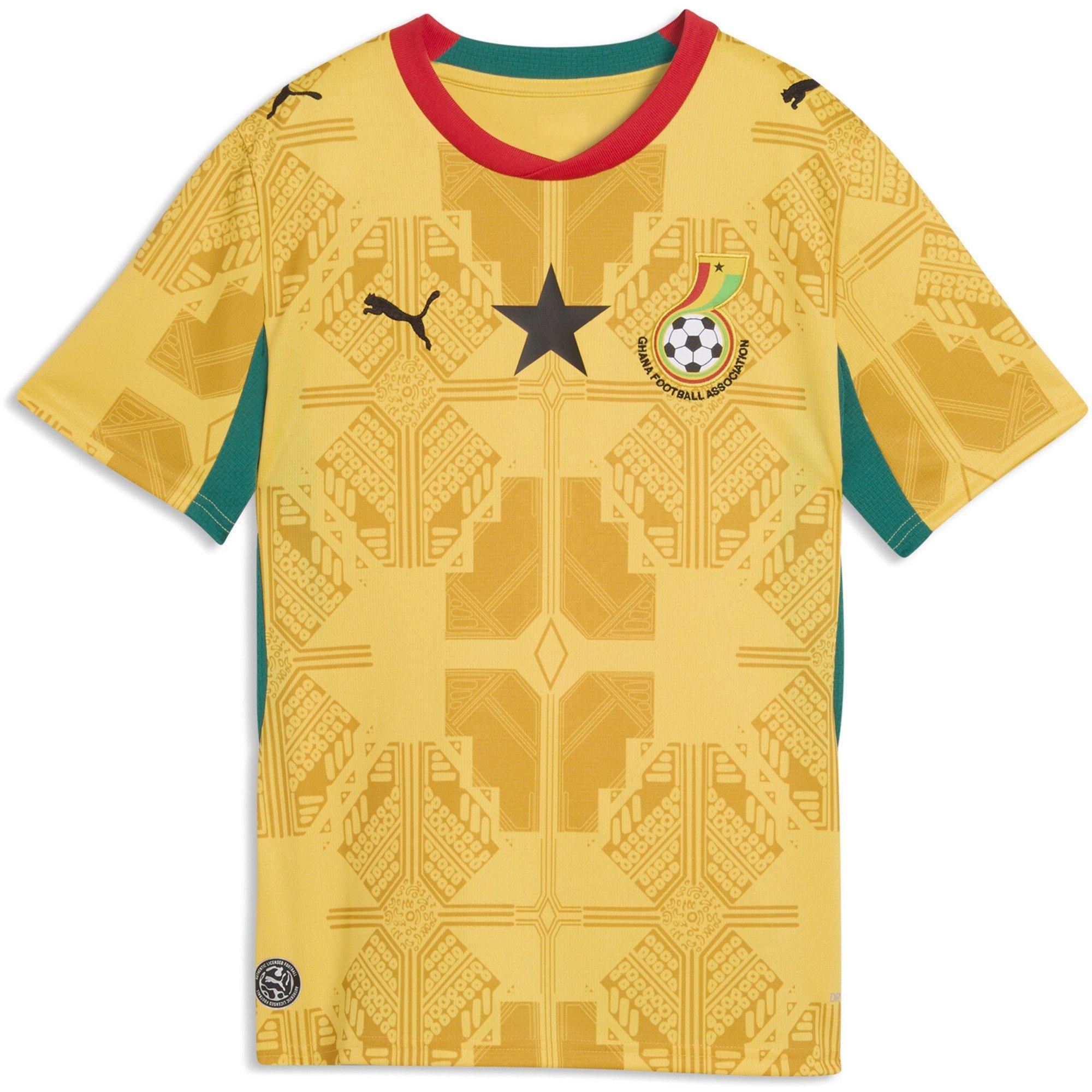 Yellow/Gold - Puma - Kids Ghana Away Shirt World Cup 2026 - 1