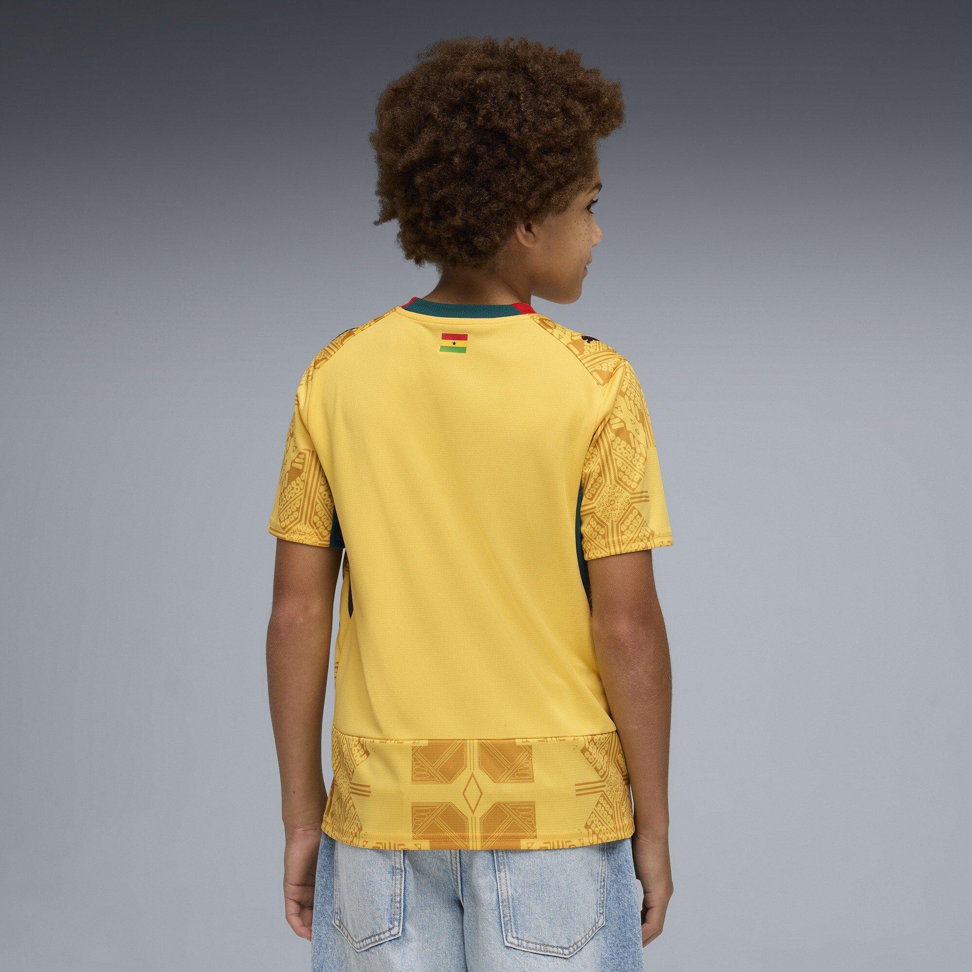 Geel/Goud - Puma - Kids' Ghana 2026 Football Shirt - 4