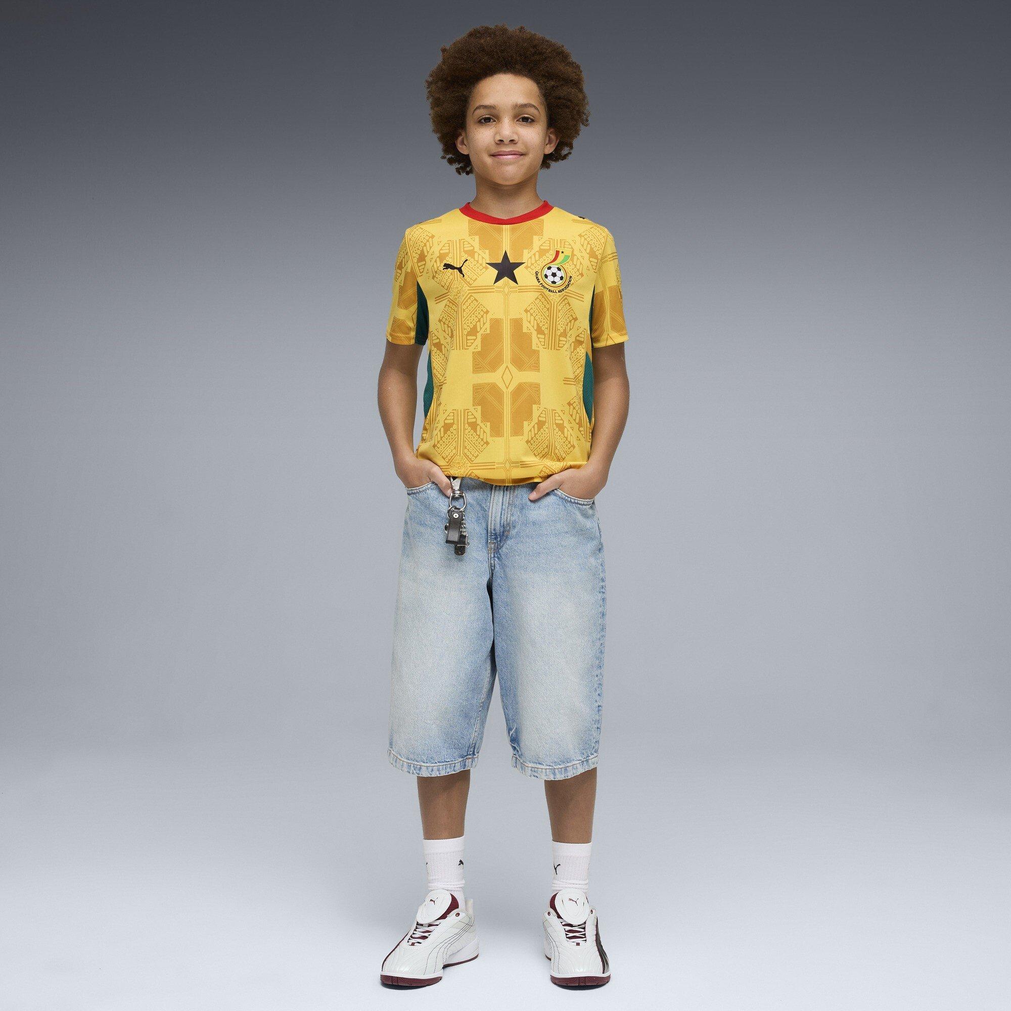 Geel/Goud - Puma - Kids' Ghana 2026 Football Shirt - 6