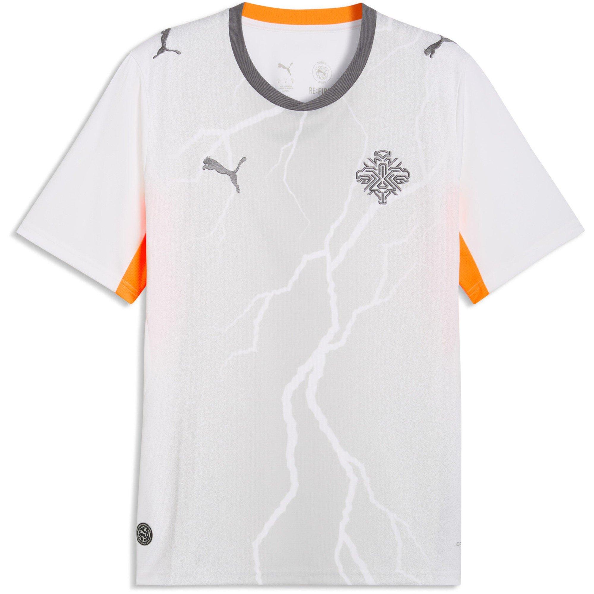 Puma Men's Iceland Away Shirt World Cup 2026™ - White/Grey - XL
