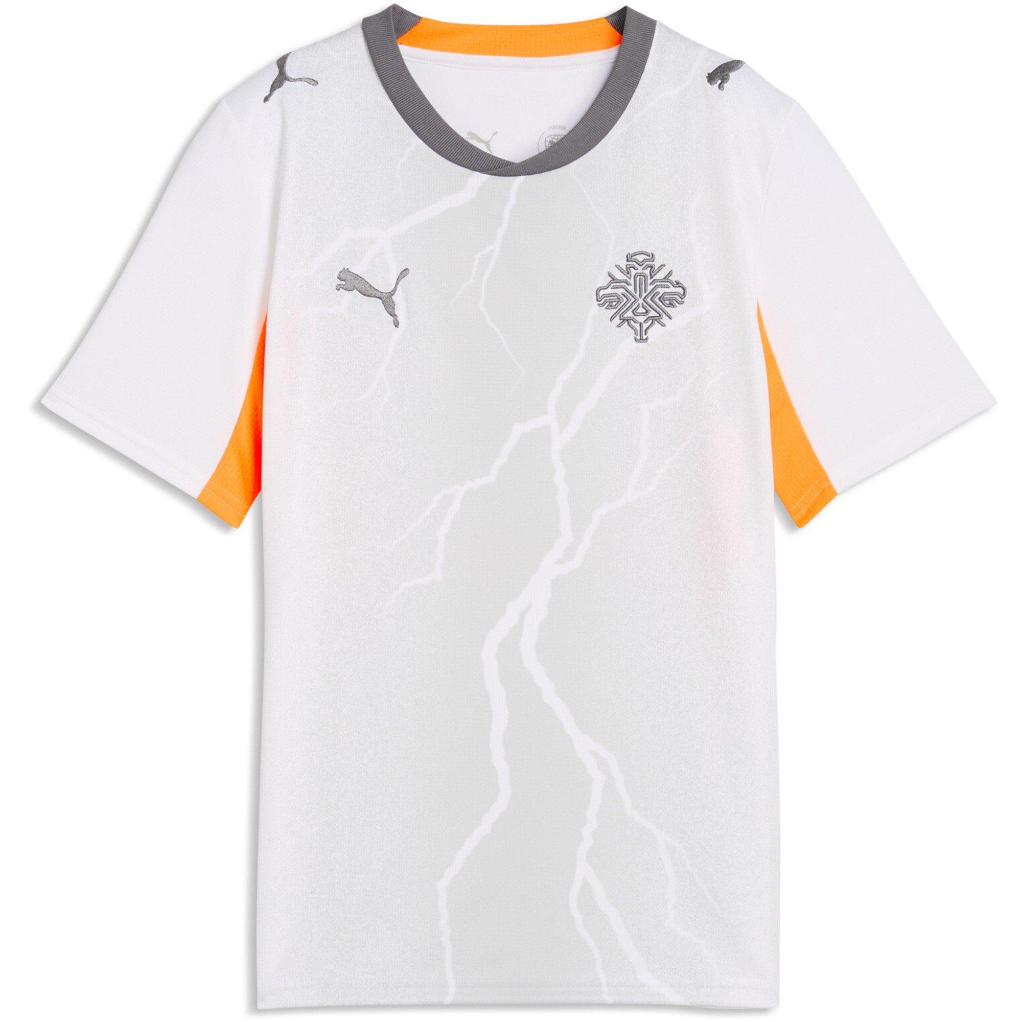 White/Grey - Puma - Kids Iceland Away Shirt World Cup 2026 - 1