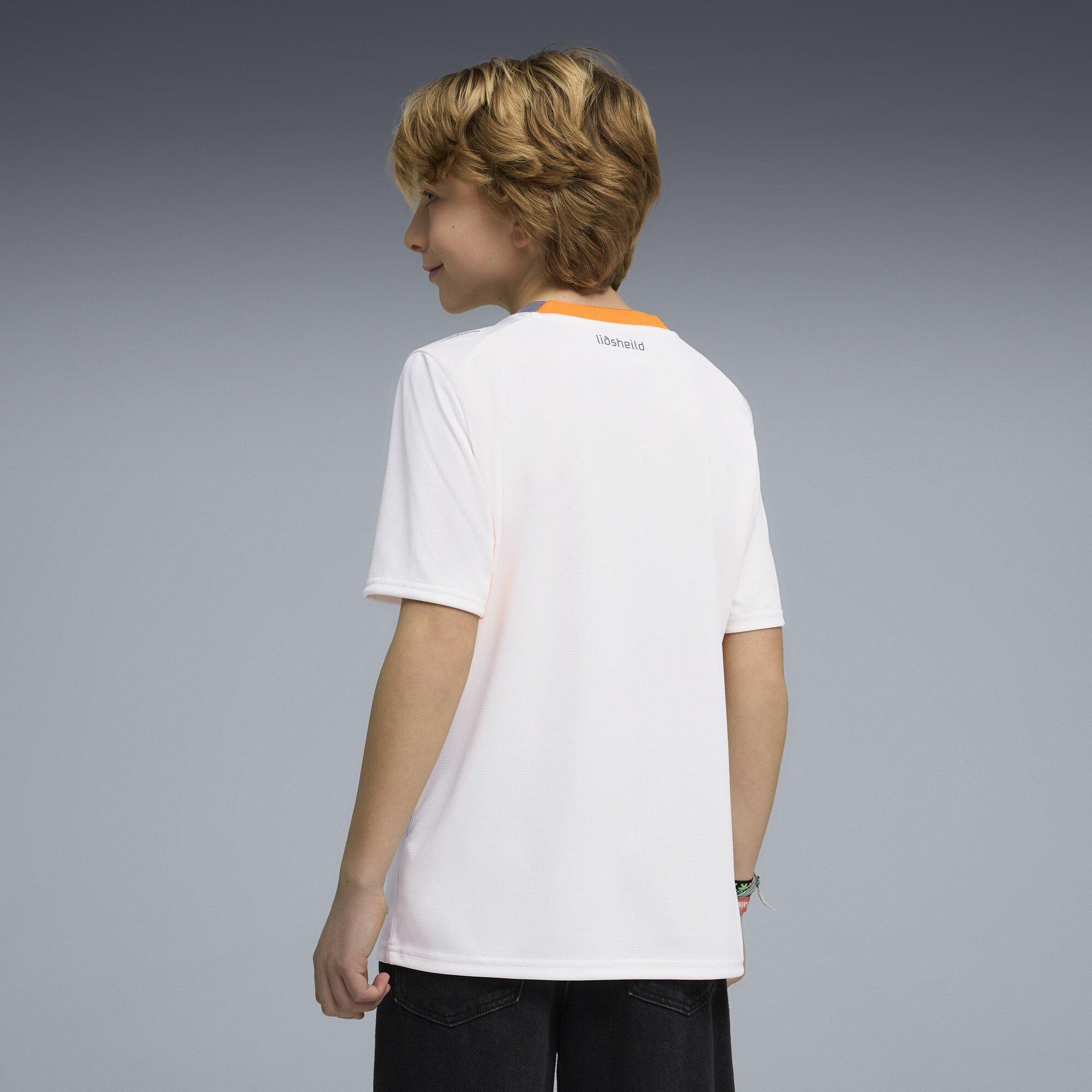 Wit/Grijs - Puma - Kids' Iceland 2026 Football Shirt - 4